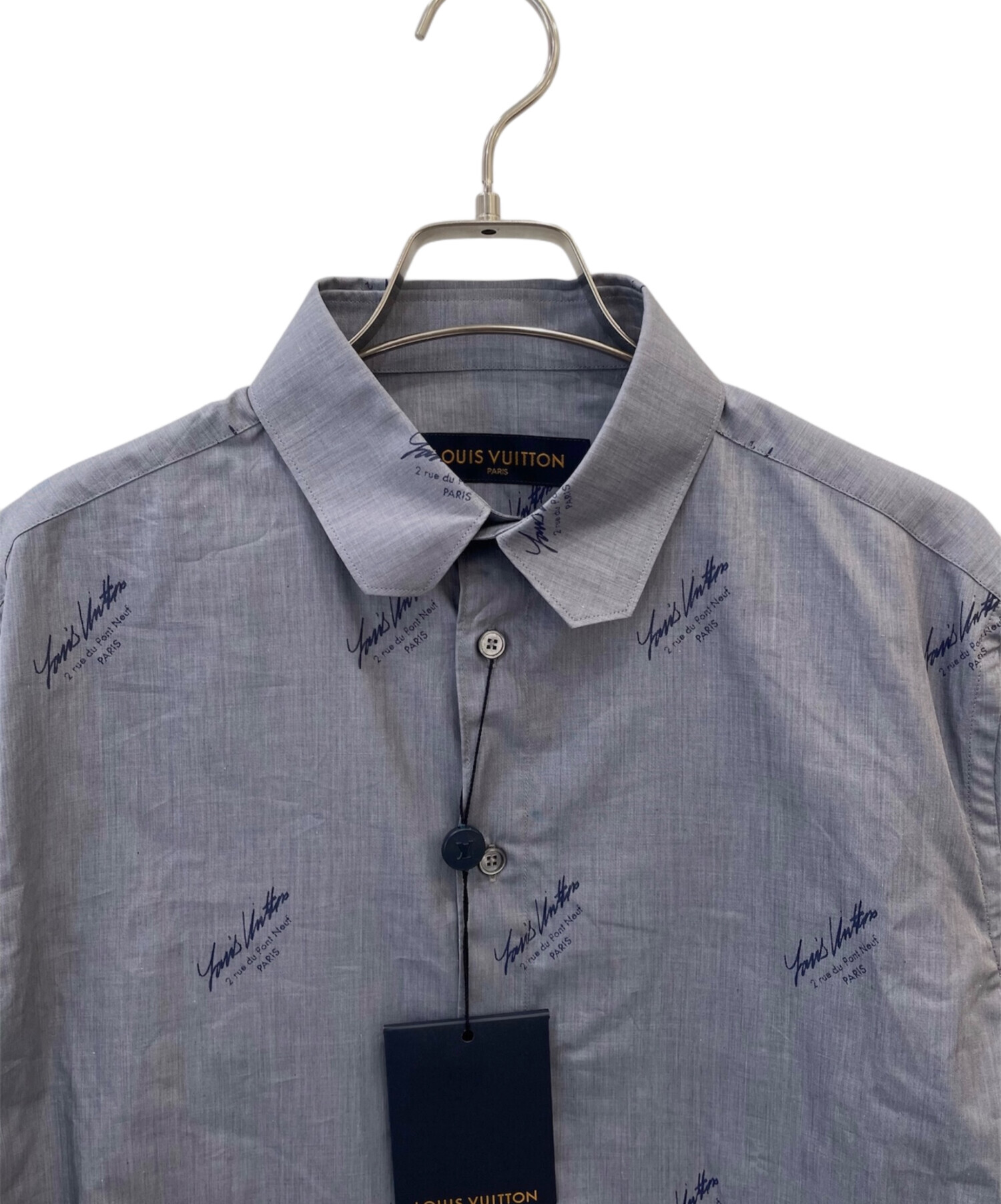 中古・古着通販】LOUIS VUITTON (ルイ ヴィトン) レタードロゴシャツ 