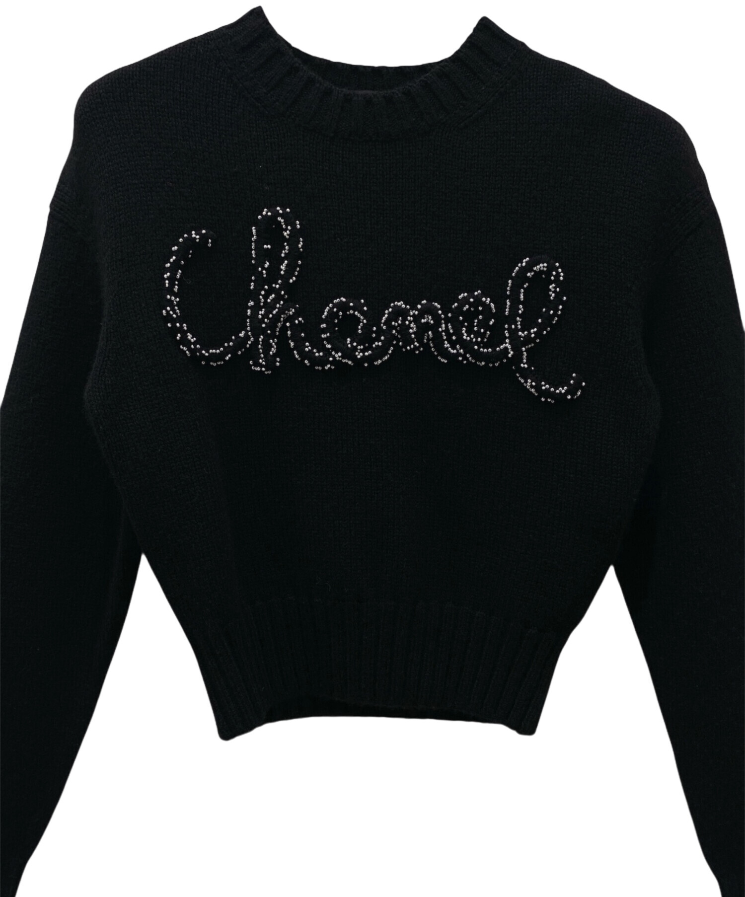 中古・古着通販】CHANEL (シャネル) P65 カシミヤ プルオーバー ロゴ 