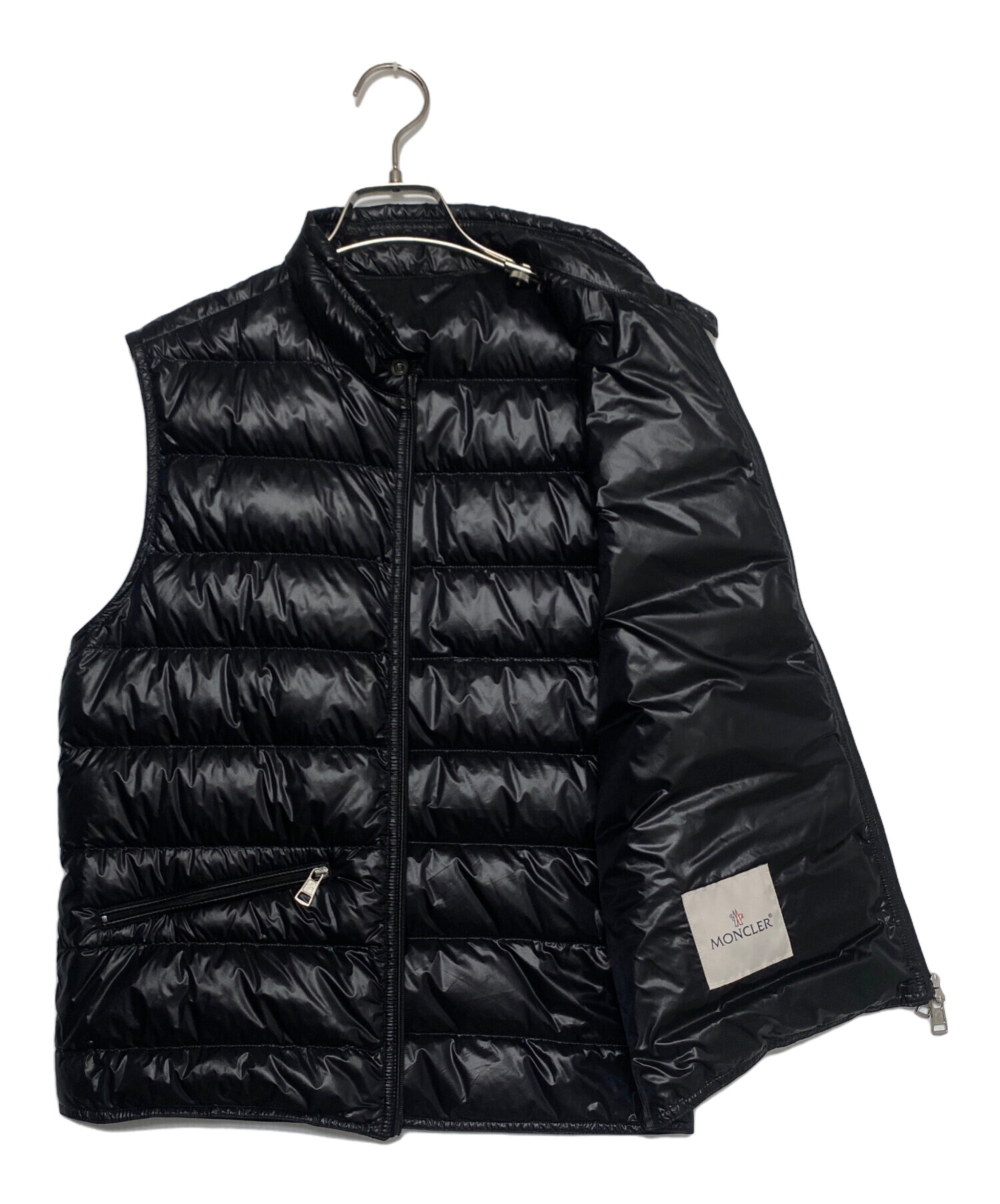 中古・古着通販】MONCLER (モンクレール) GUI/ダウンベスト ブラック