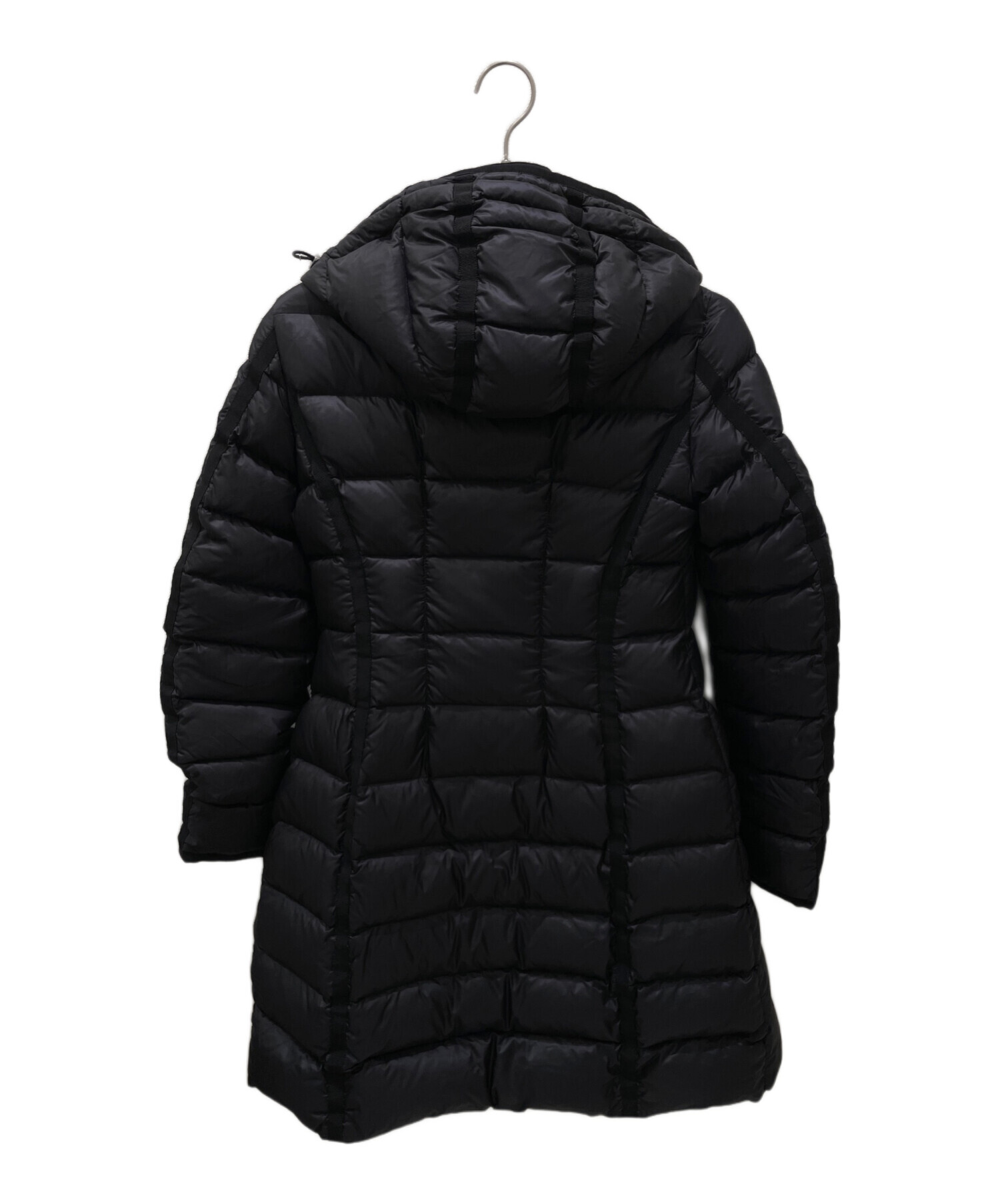 【即完売注意】 モンクレール HERMINE ダウンジャケット ブラック 中古・古着通販】MONCLER (モンクレール) HERMINE/ダウンコート