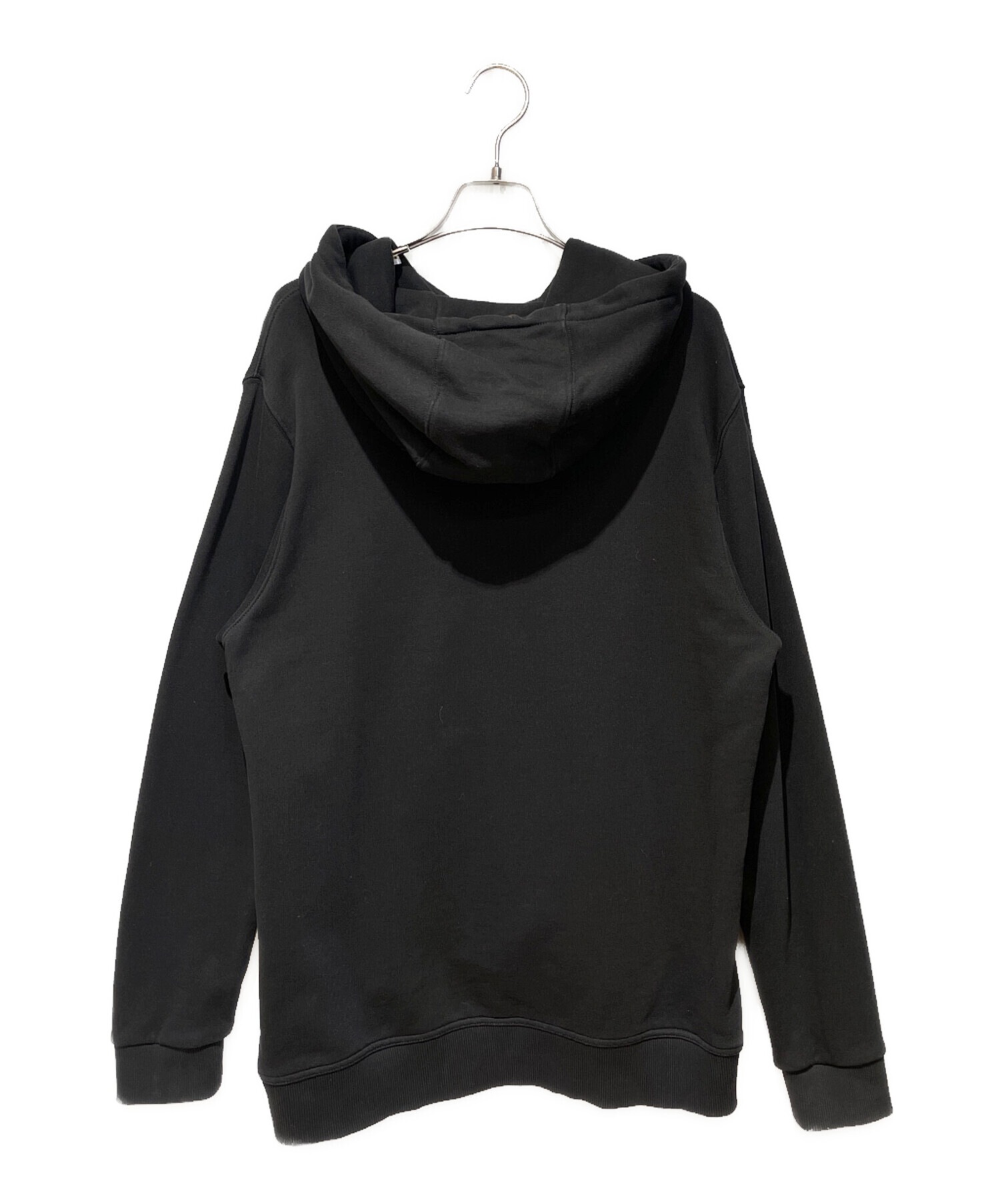 中古・古着通販】BURBERRY (バーバリー) ロゴ パーカー ブラック 