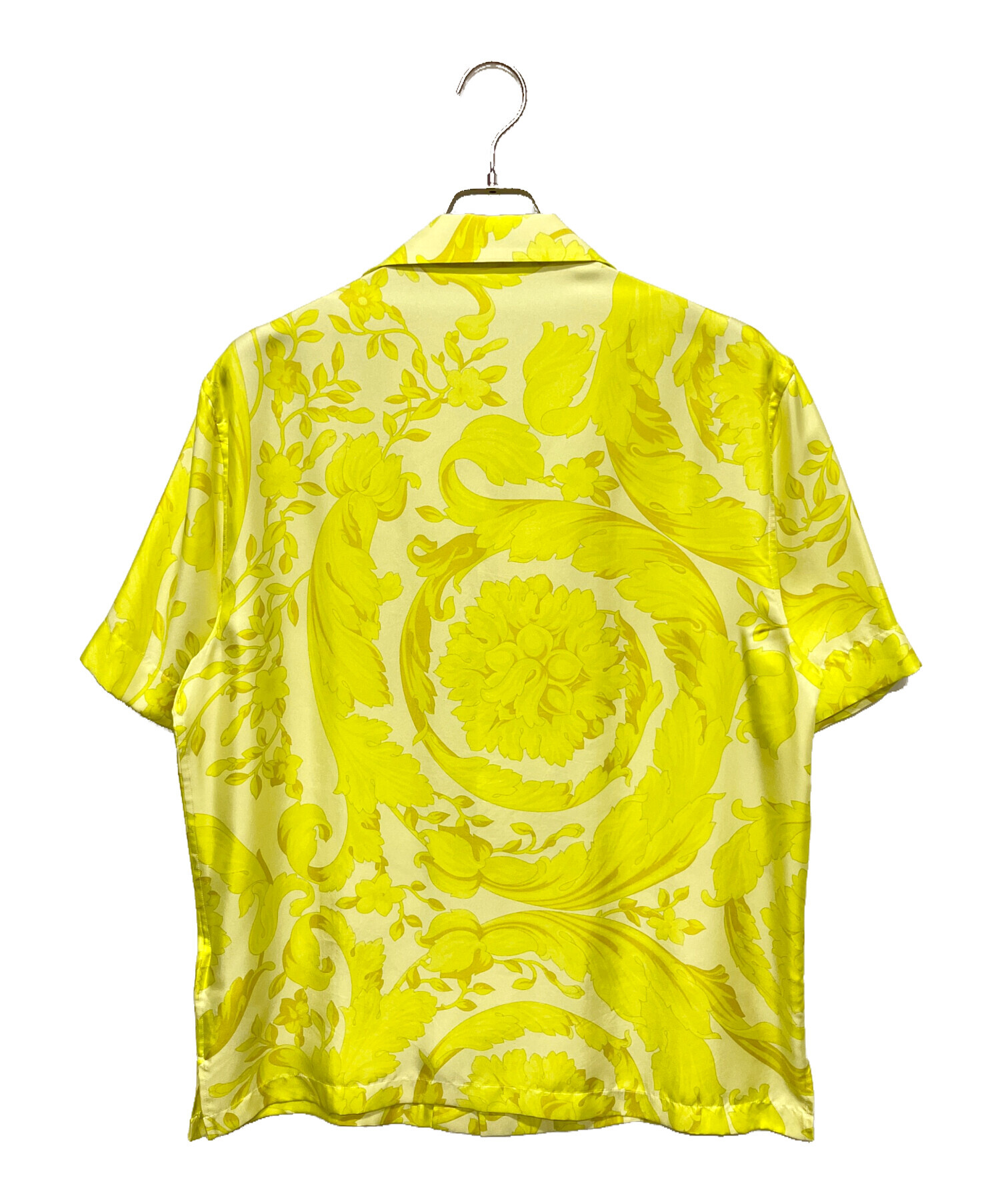 中古・古着通販】VERSACE (ヴェルサーチェ) リーフプリント半袖シャツ