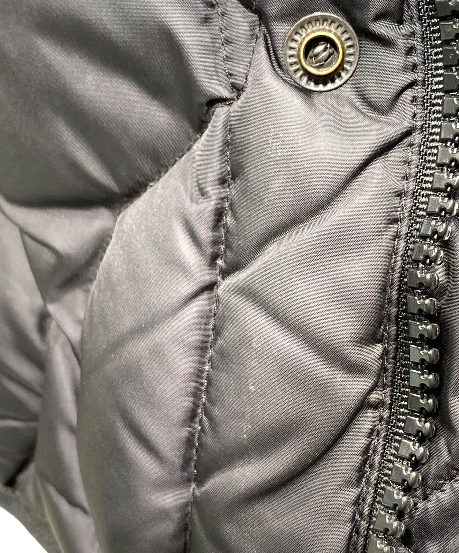 中古・古着通販】MONCLER (モンクレール) CANUT/ダウンベスト ブラック