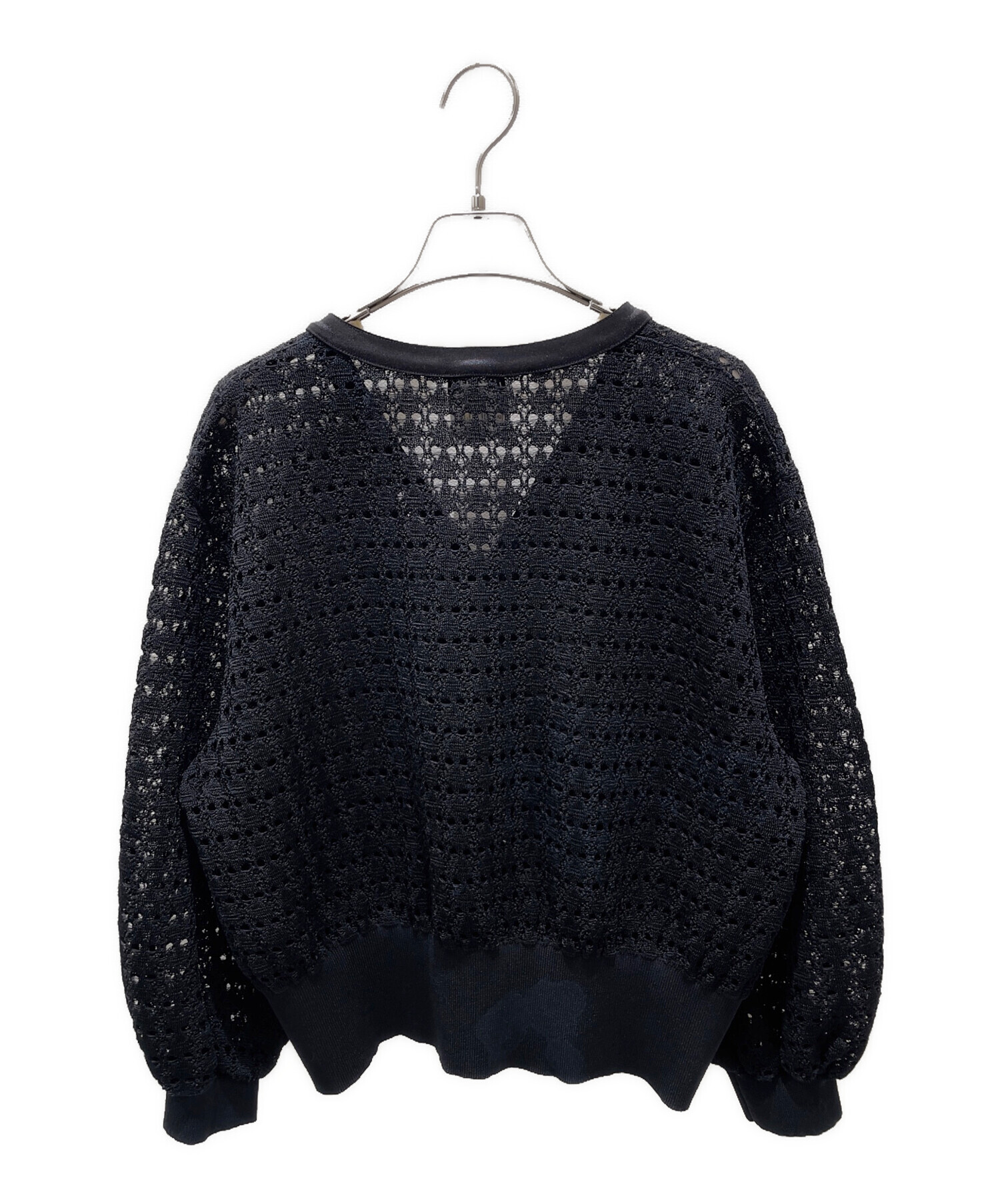 中古・古着通販】CHANEL (シャネル) ココボタン透かし編みカーディガン