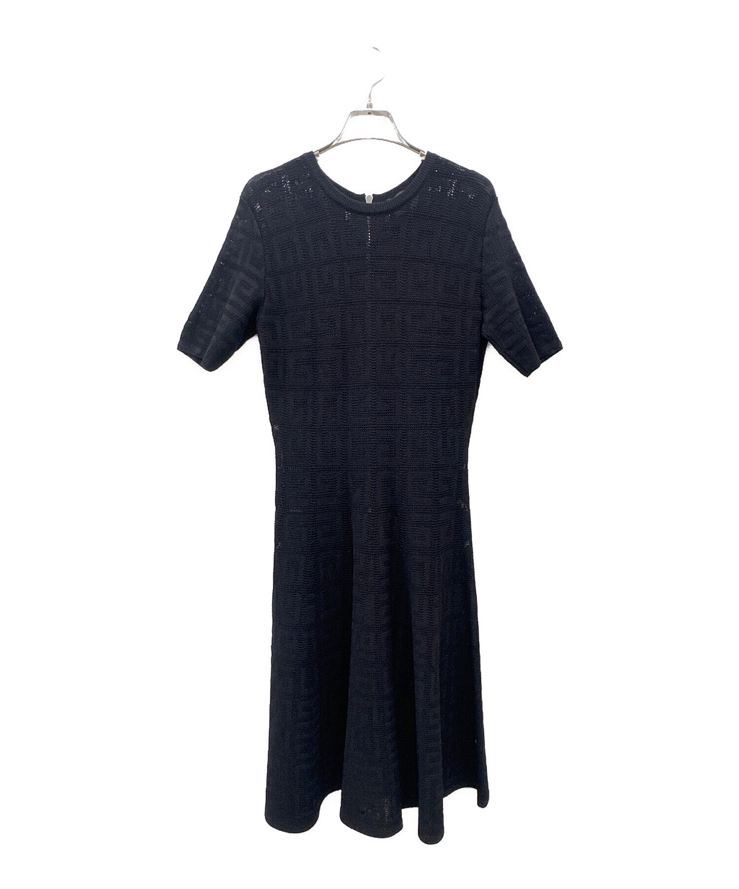 中古・古着通販】GIVENCHY (ジバンシィ) 4Gニットワンピース ブラック
