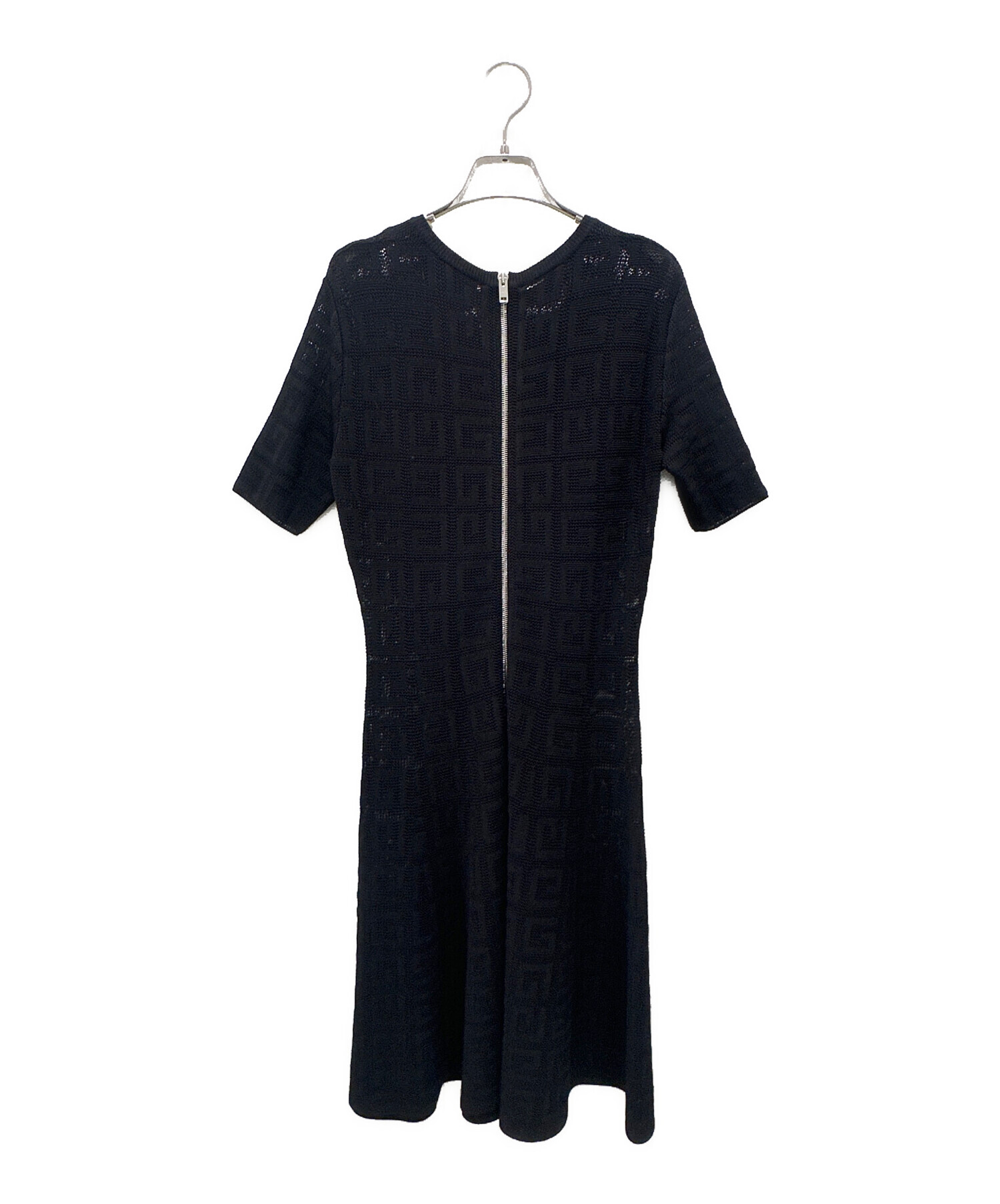 中古・古着通販】GIVENCHY (ジバンシィ) 4Gニットワンピース ブラック