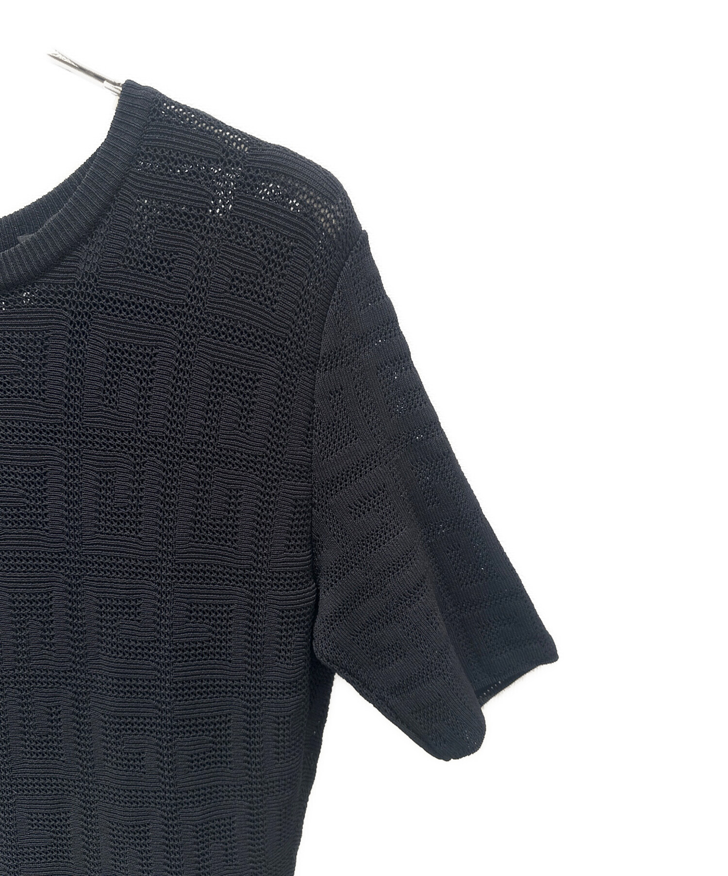 中古・古着通販】GIVENCHY (ジバンシィ) 4Gニットワンピース ブラック