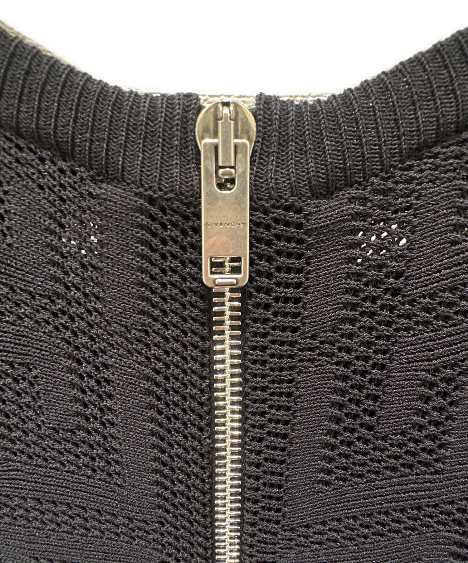 中古・古着通販】GIVENCHY (ジバンシィ) 4Gニットワンピース ブラック 