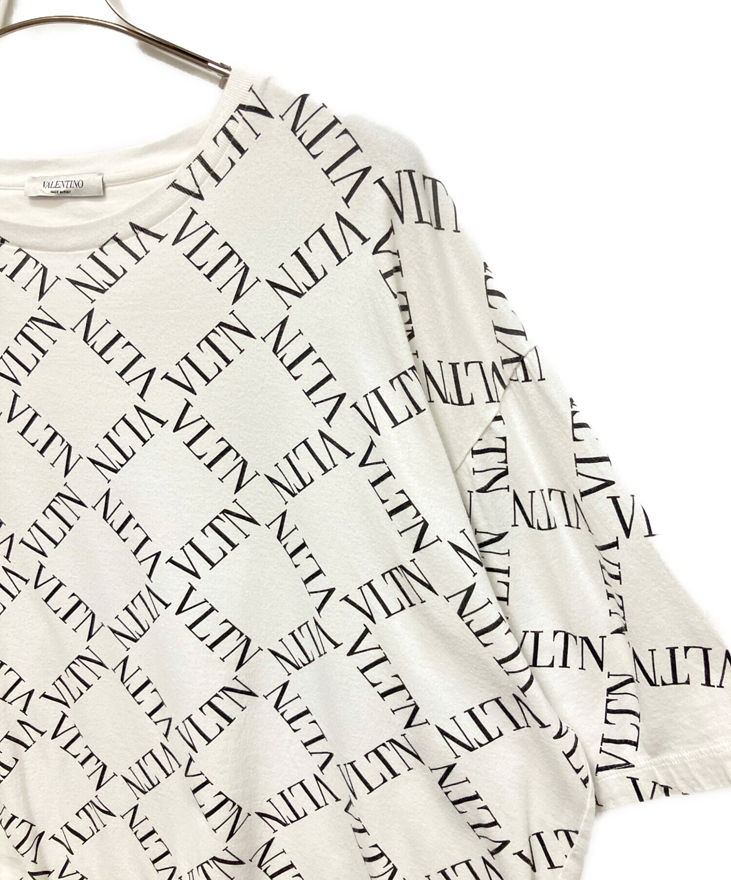 中古・古着通販】VALENTINO (ヴァレンティノ) VLTNグリットプリント 