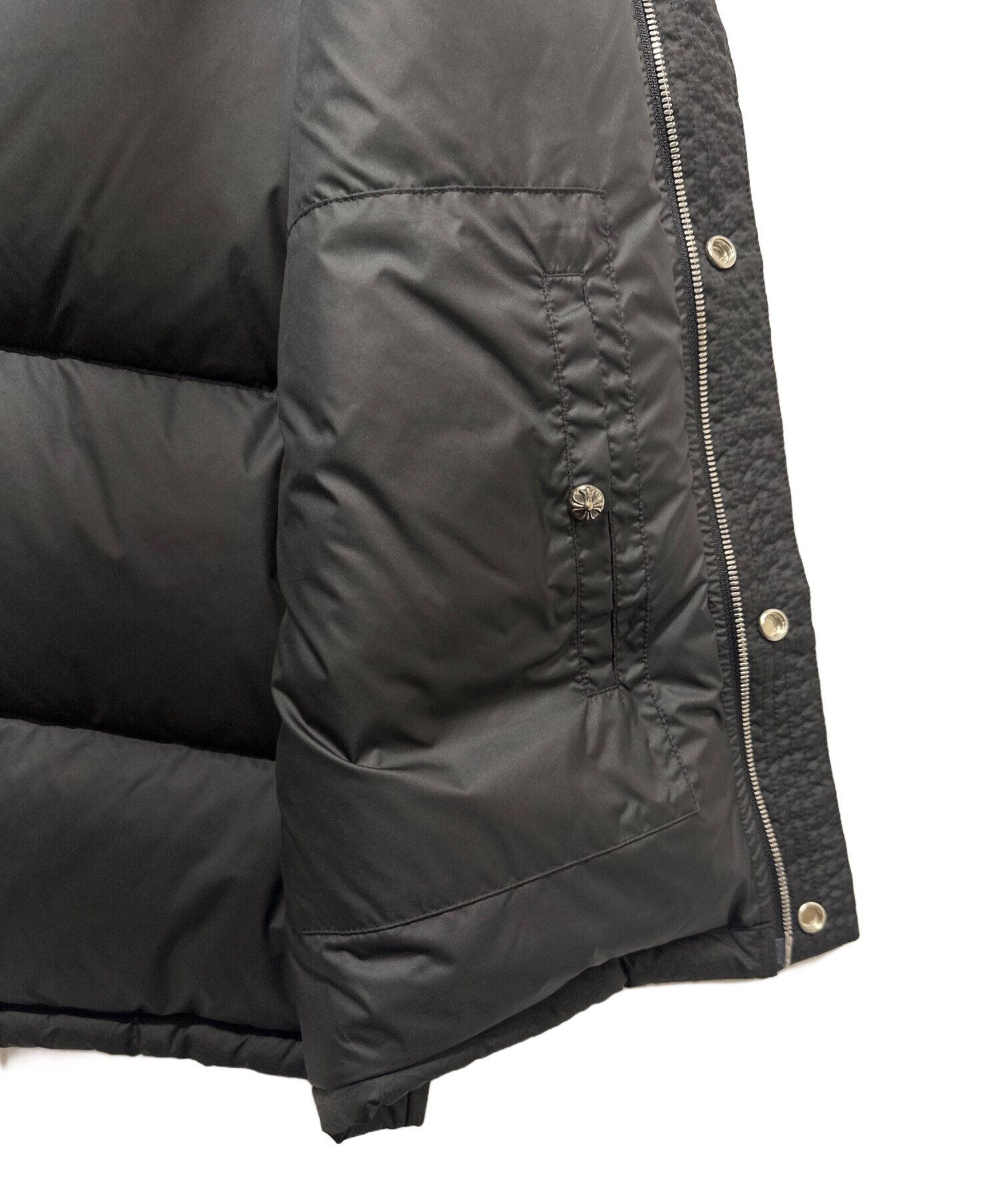 中古・古着通販】CHROME HEARTS (クロムハーツ) クロスボール釦ダウン