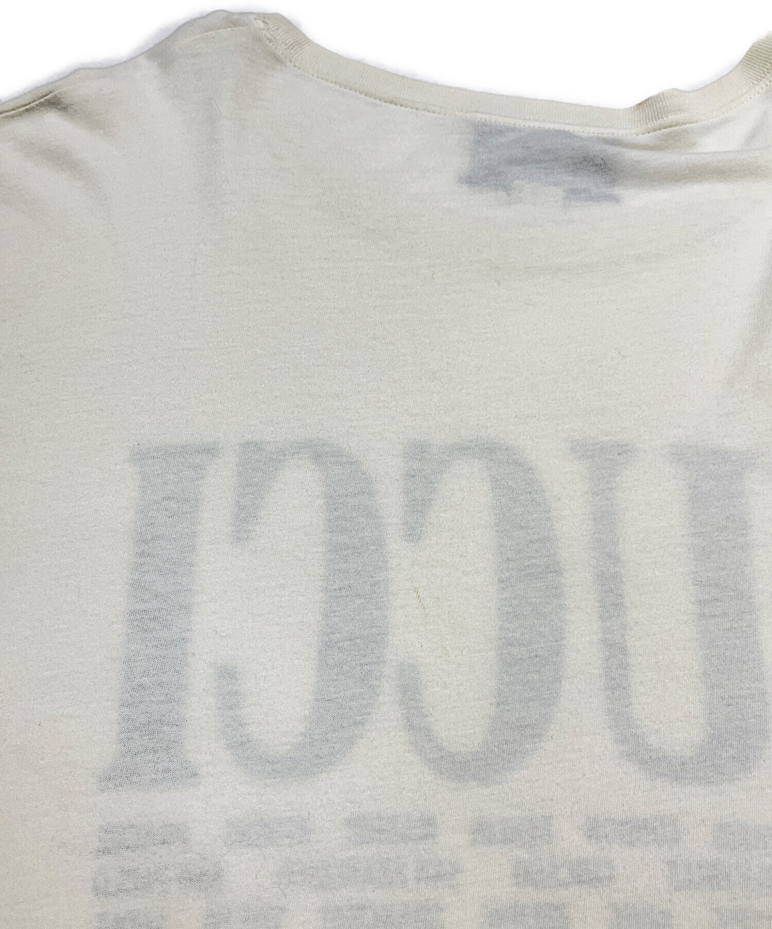 中古・古着通販】GUCCI (グッチ) シティ ロゴプリントTシャツ ベージュ