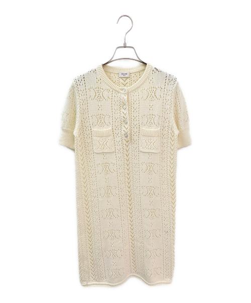 中古・古着通販】CELINE (セリーヌ) トリオンフ ミニドレス コットンポ