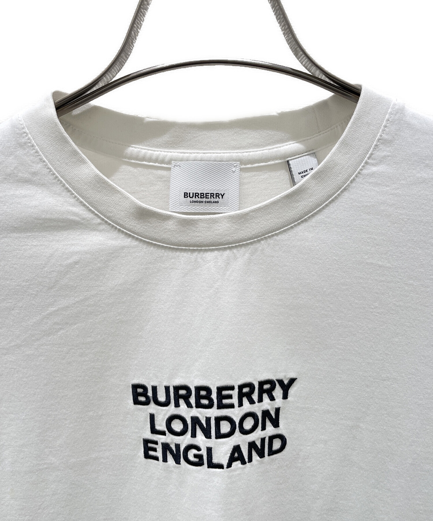 中古・古着通販】BURBERRY (バーバリー) ロゴ エンブロイダリー T