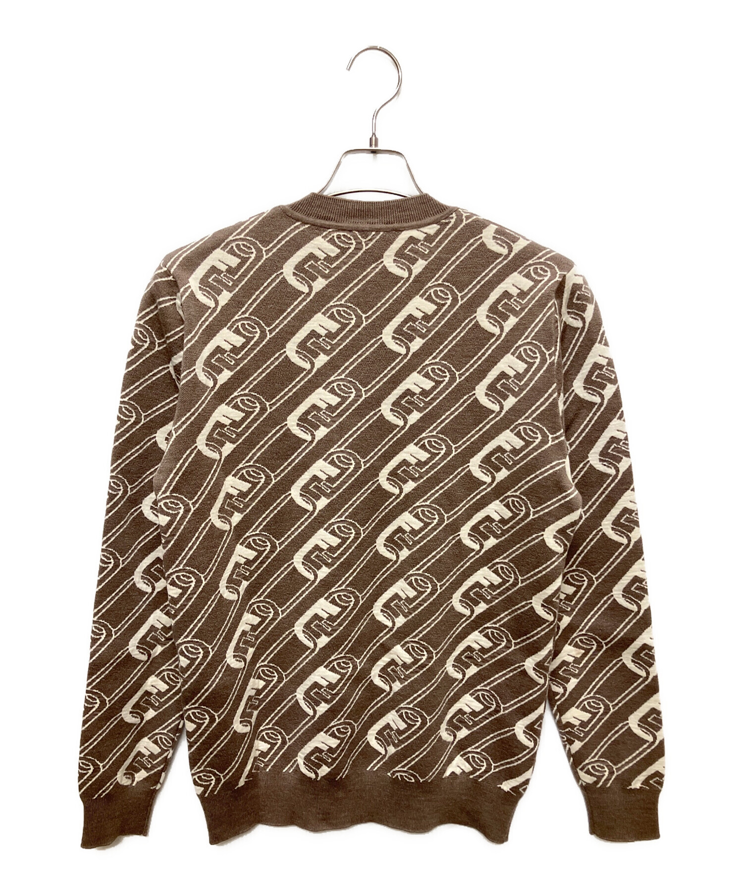 中古・古着通販】FENDI (フェンディ) O'Lock-Intarsia Wool Sweater