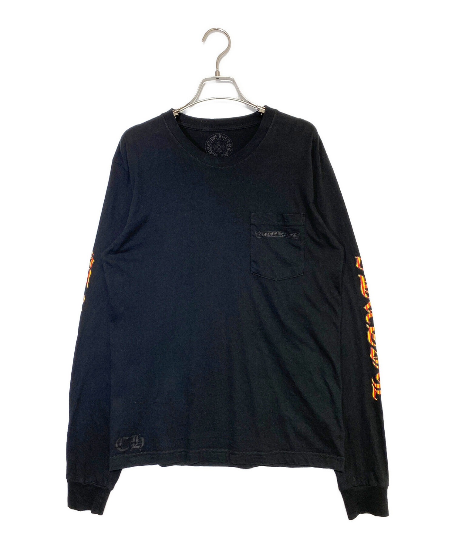 中古・古着通販】CHROME HEARTS (クロムハーツ) DAGGER LS T-SHIRT