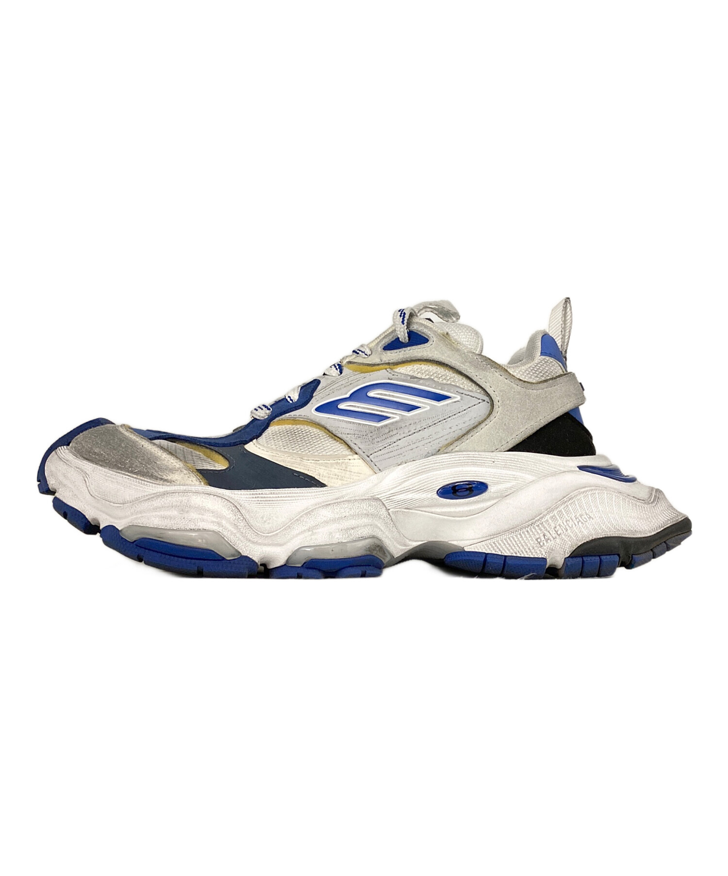 中古・古着通販】BALENCIAGA (バレンシアガ) CARGO ブルー×ホワイト