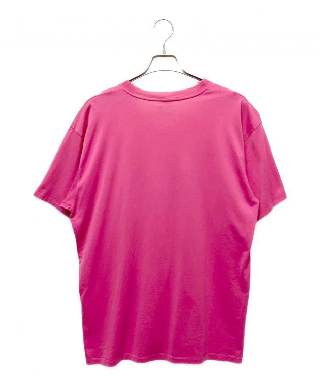 セリーヌ CELINE フロント ロゴ 半袖 Tシャツ ピンク 中古・古着通販】CELINE (セリーヌ) ロゴプリントコットンTシャツ