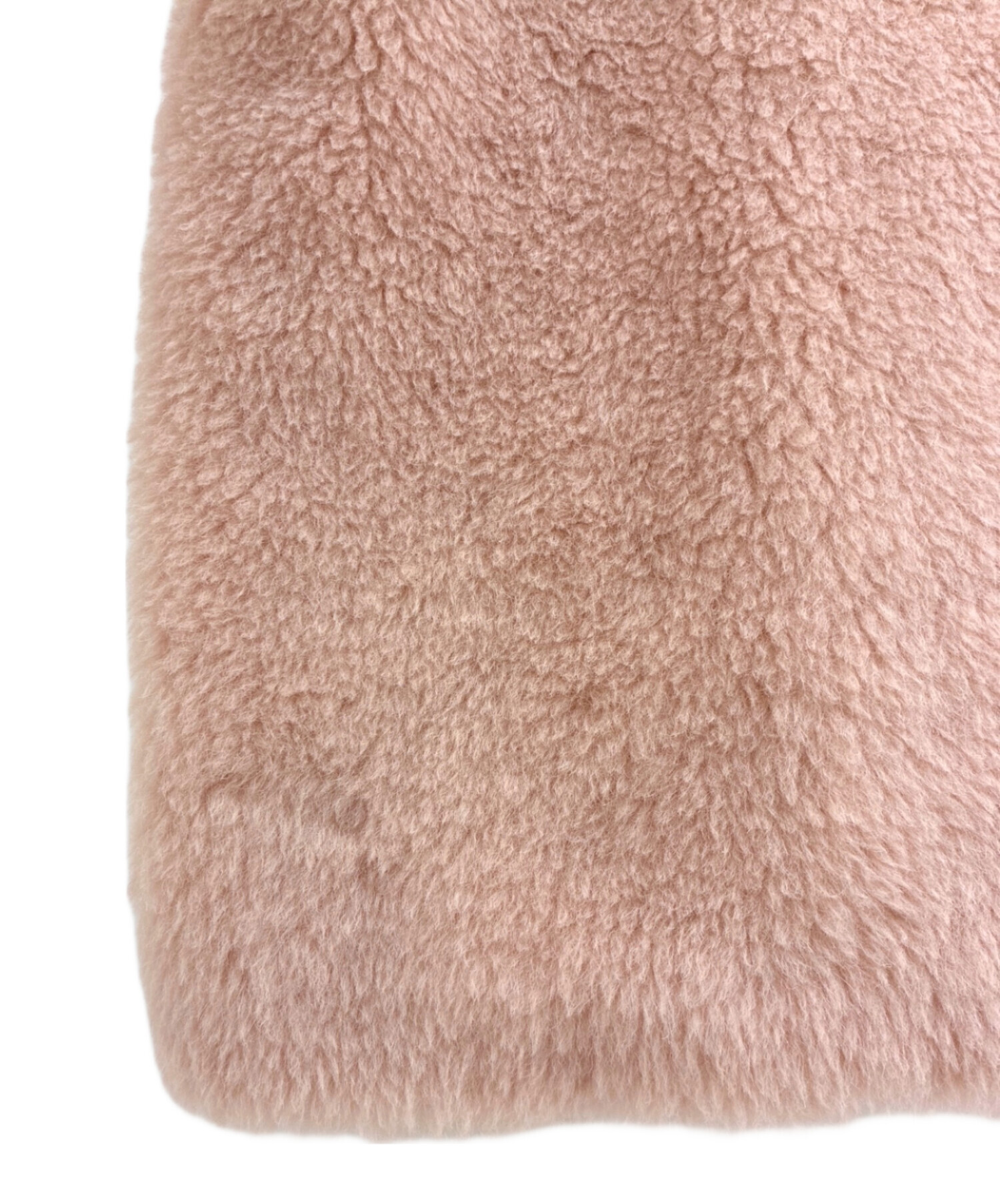 中古・古着通販】MaxMara (マックスマーラ) テディベアコート ピンク