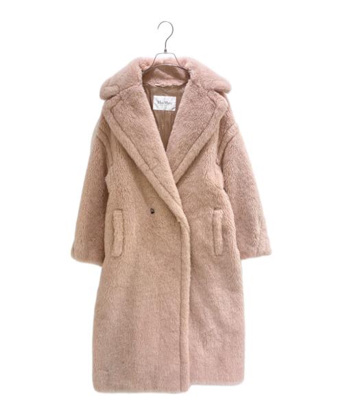 中古・古着通販】MaxMara (マックスマーラ) テディベアコート ピンク