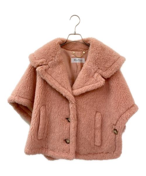 中古・古着通販】MaxMara (マックスマーラ) テディベアポンチョ ピンク