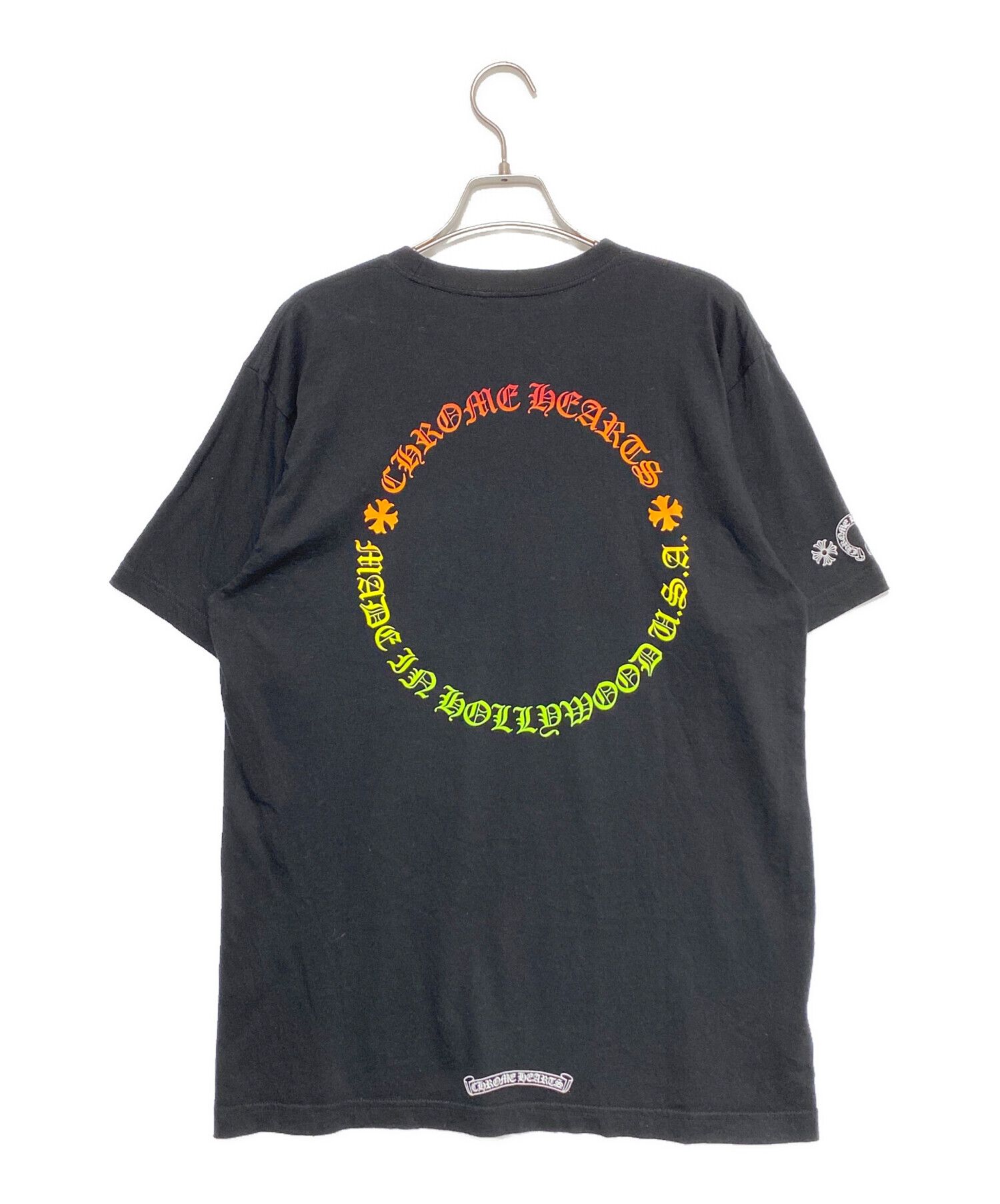 クロムハーツ バックグラデーション サークルロゴ Tシャツ サイズL 中古・古着通販】CHROME HEARTS (クロムハーツ) グラデーション