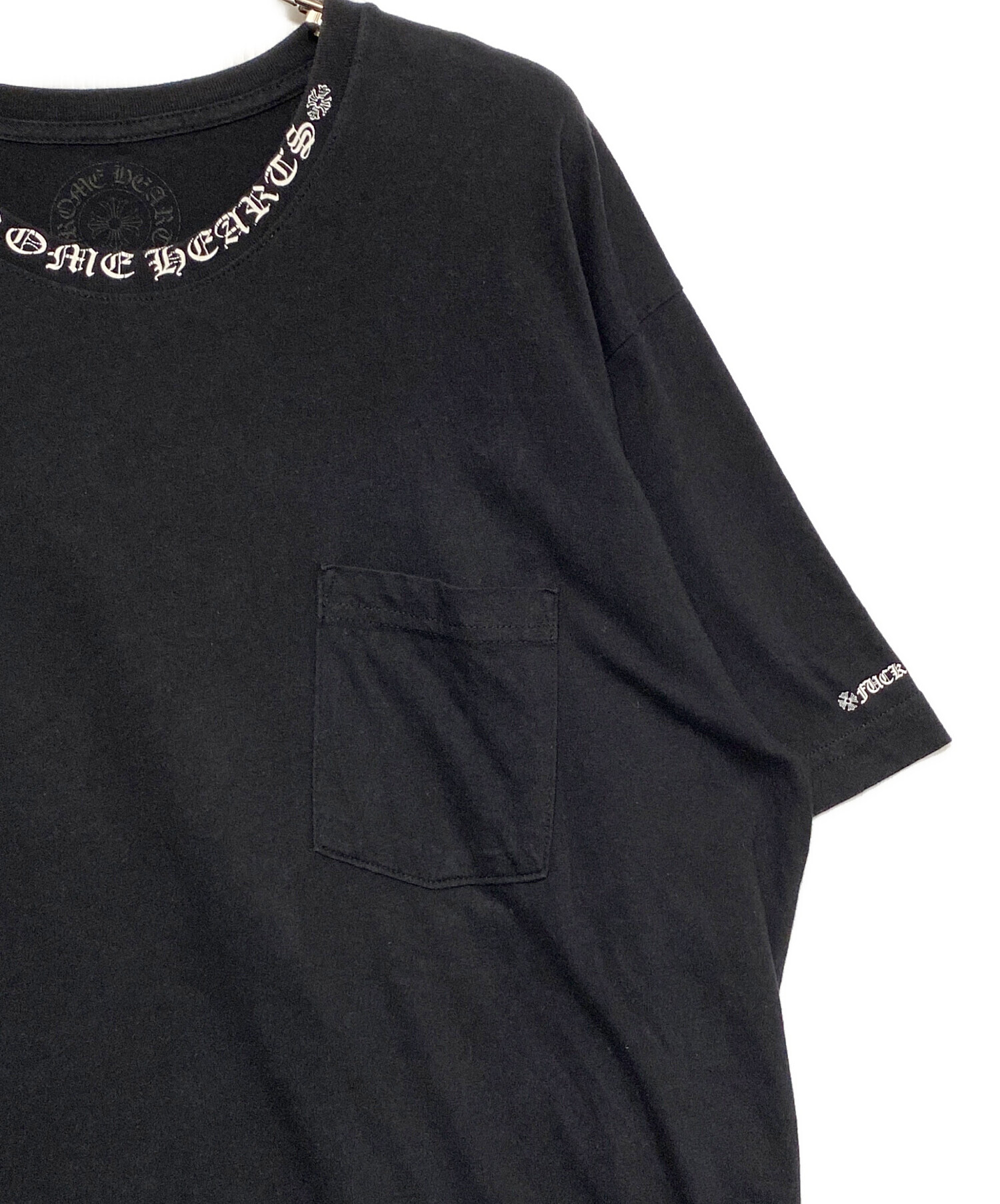 中古・古着通販】CHROME HEARTS (クロムハーツ) ネックロゴポケットT 