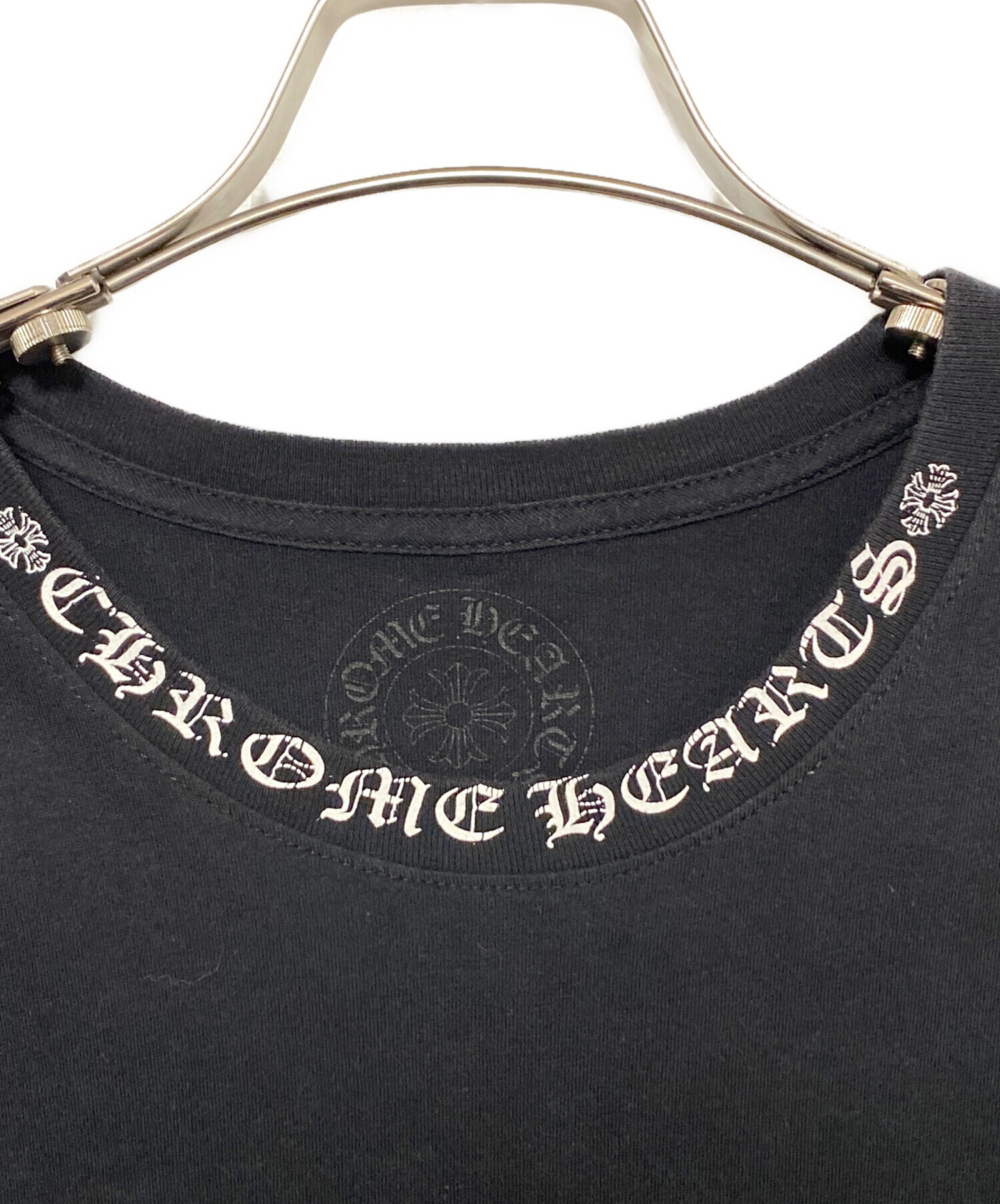 中古・古着通販】CHROME HEARTS (クロムハーツ) ネックロゴポケットT 