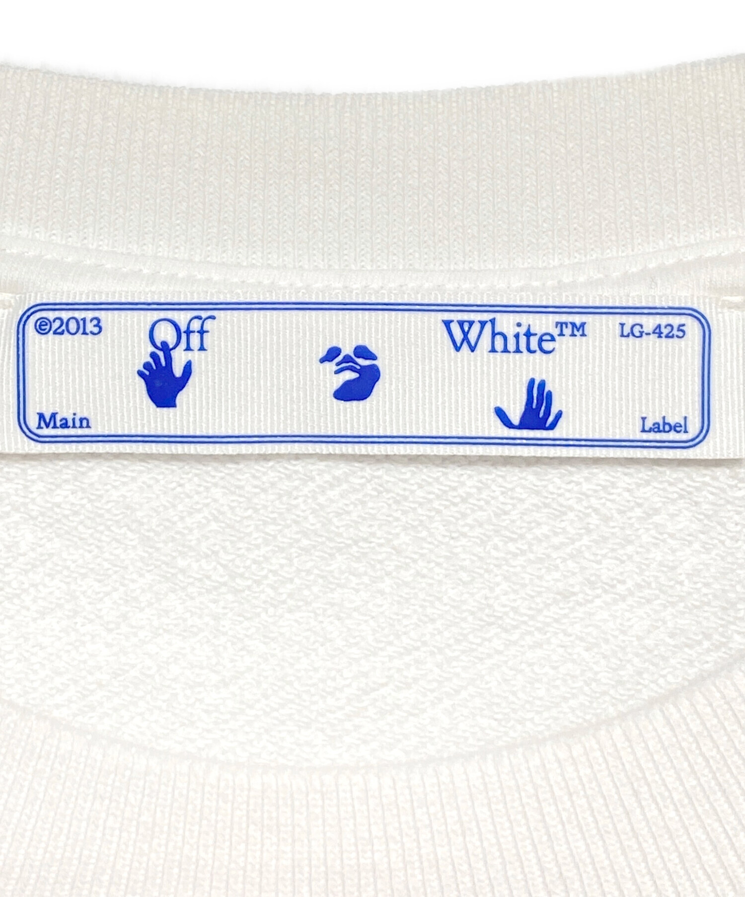 中古・古着通販】OFFWHITE (オフホワイト) アローロゴスウェット 