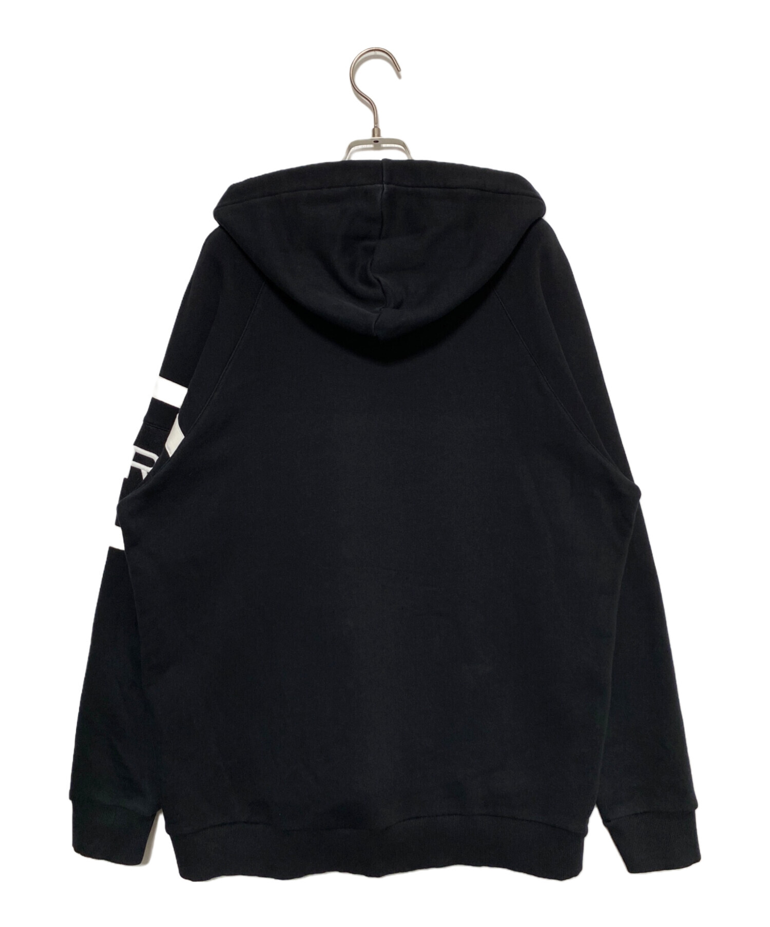 GIVENCHY ロゴパーカー ブラック 中古・古着通販】GIVENCHY (ジバンシィ) ロゴパーカー ブラック サイズ