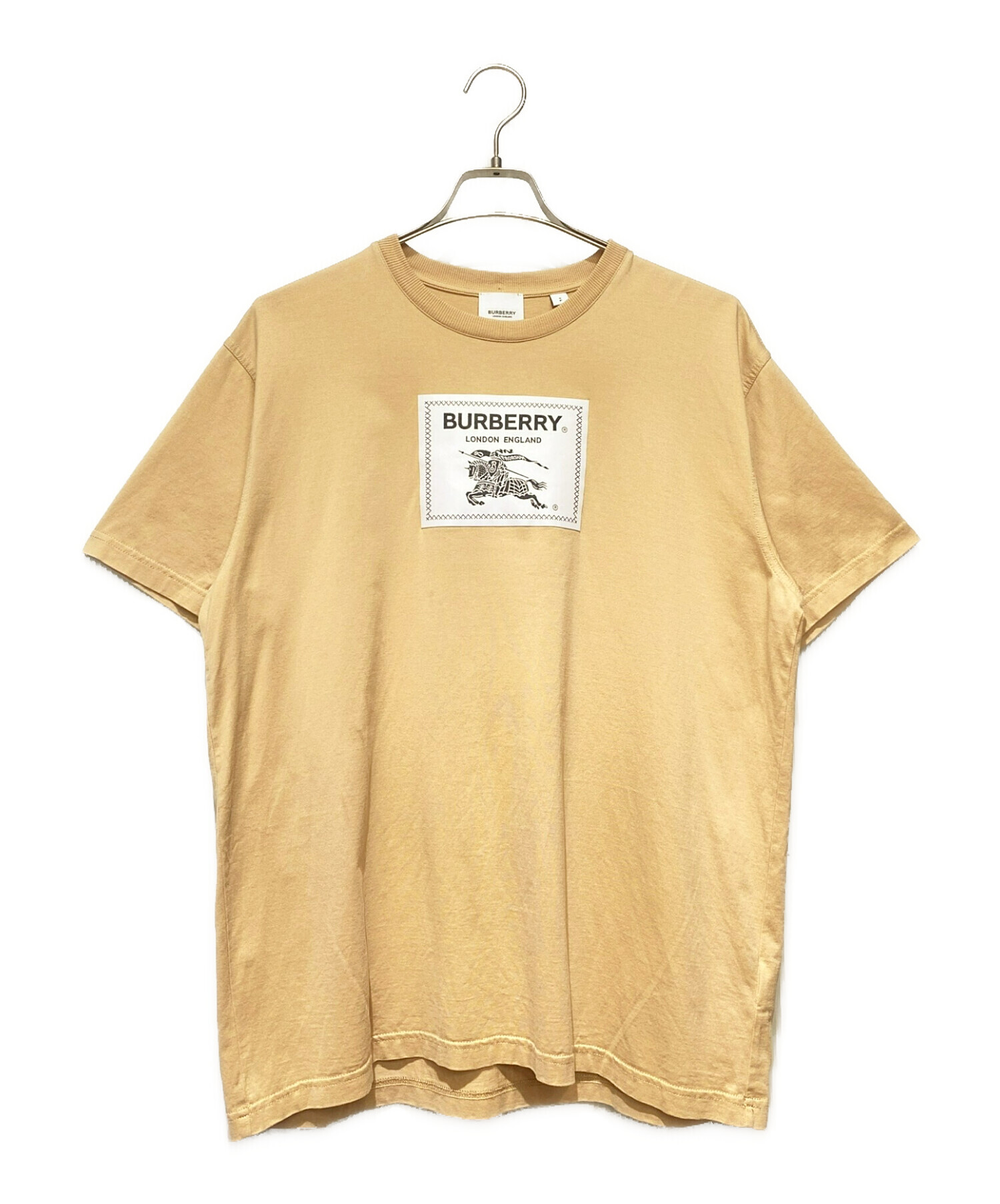 中古・古着通販】BURBERRY (バーバリー) ホースロゴパッチTシャツ 