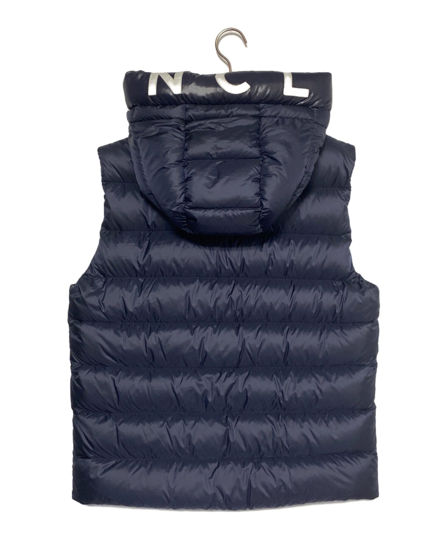 モンクレール ダウンベスト ネイビー 0サイズ 中古・古着通販】MONCLER (モンクレール) MONTREUIL/ダウンベスト
