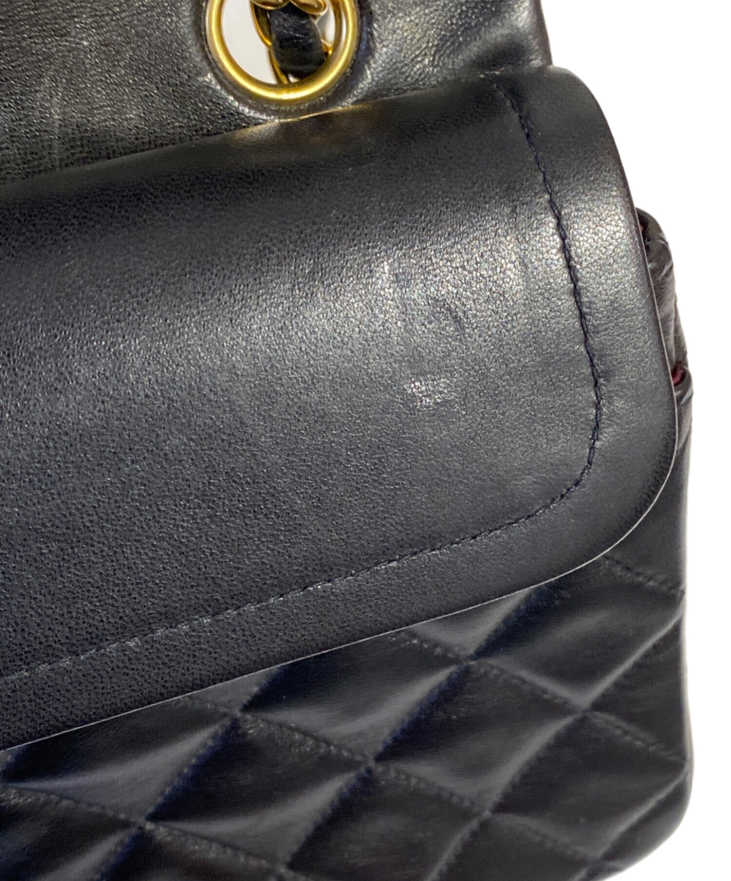 新品同様 シャネル バッグ マトラッセ ワンショルダー バッグ レザー ベージュ ブラック レディース 90278532 【中古】ブランド 中古・古着通販】CHANEL (シャネル) マトラッセ23 チェーンショルダー