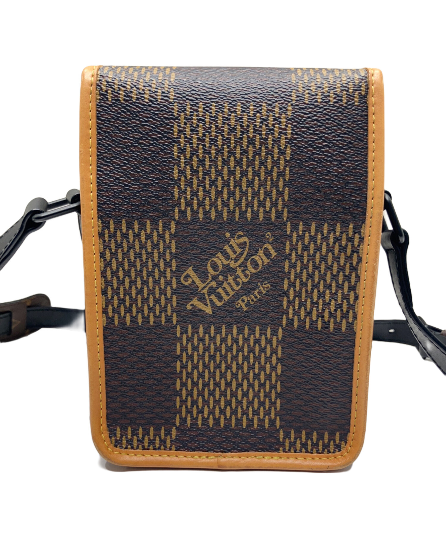 専用　LOUIS VUITTON ダミエ ショルダー、メッセンジャーバッグ 中古・古着通販】LOUIS VUITTON (ルイ ヴィトン) ダミエ ジャイアント