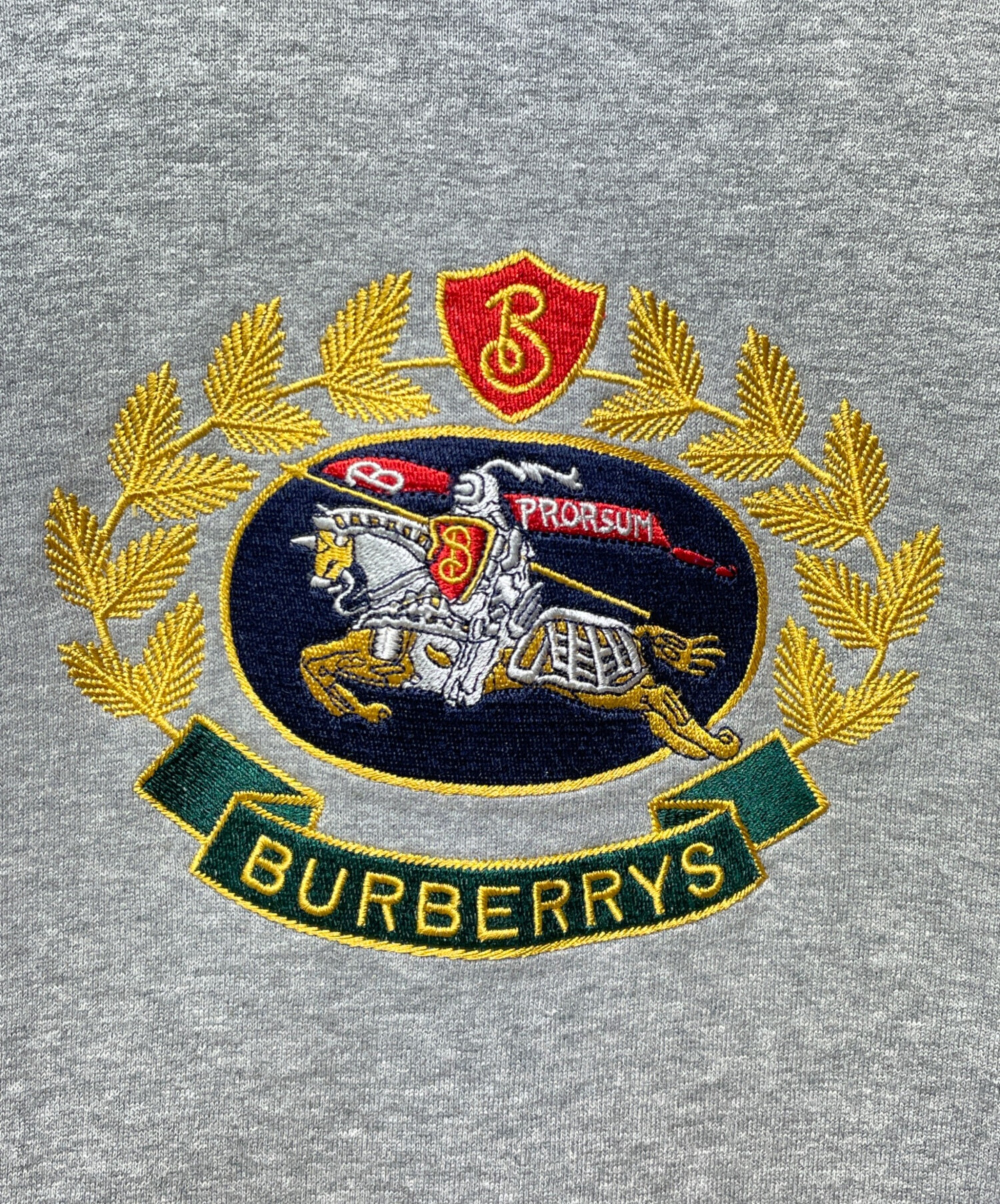 BURBERRY グレー ロゴスウェット 12Y BURBERRY グレー ロゴスウェット 12Y BURBERRY グレー ロゴ