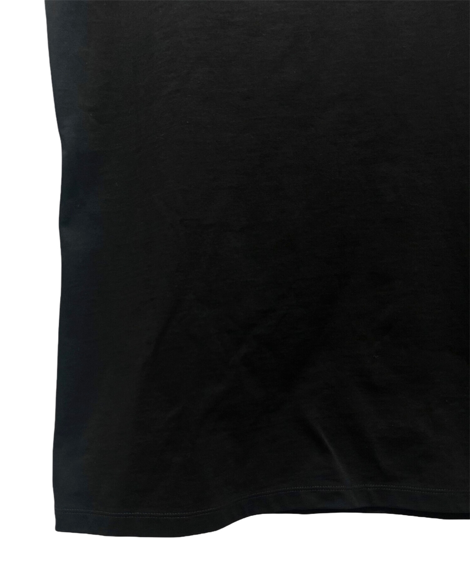 中古・古着通販】MONCLER (モンクレール) ビーズロゴTシャツ ブラック 