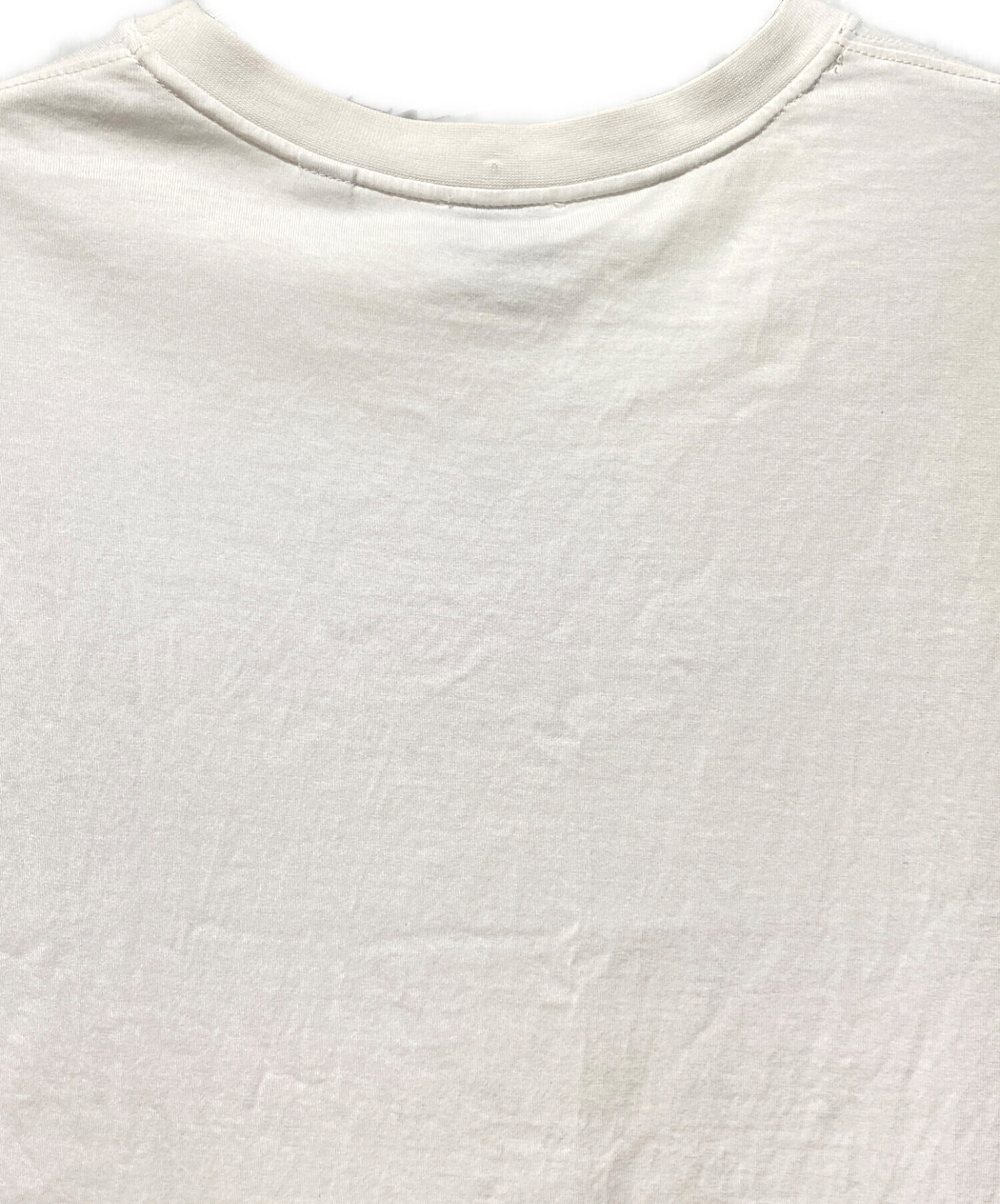 新品タグ付きBURBERRY ホワイトトップスTシャツ 中古・古着通販】BURBERRY (バーバリー) ロゴTシャツ ホワイト サイズ