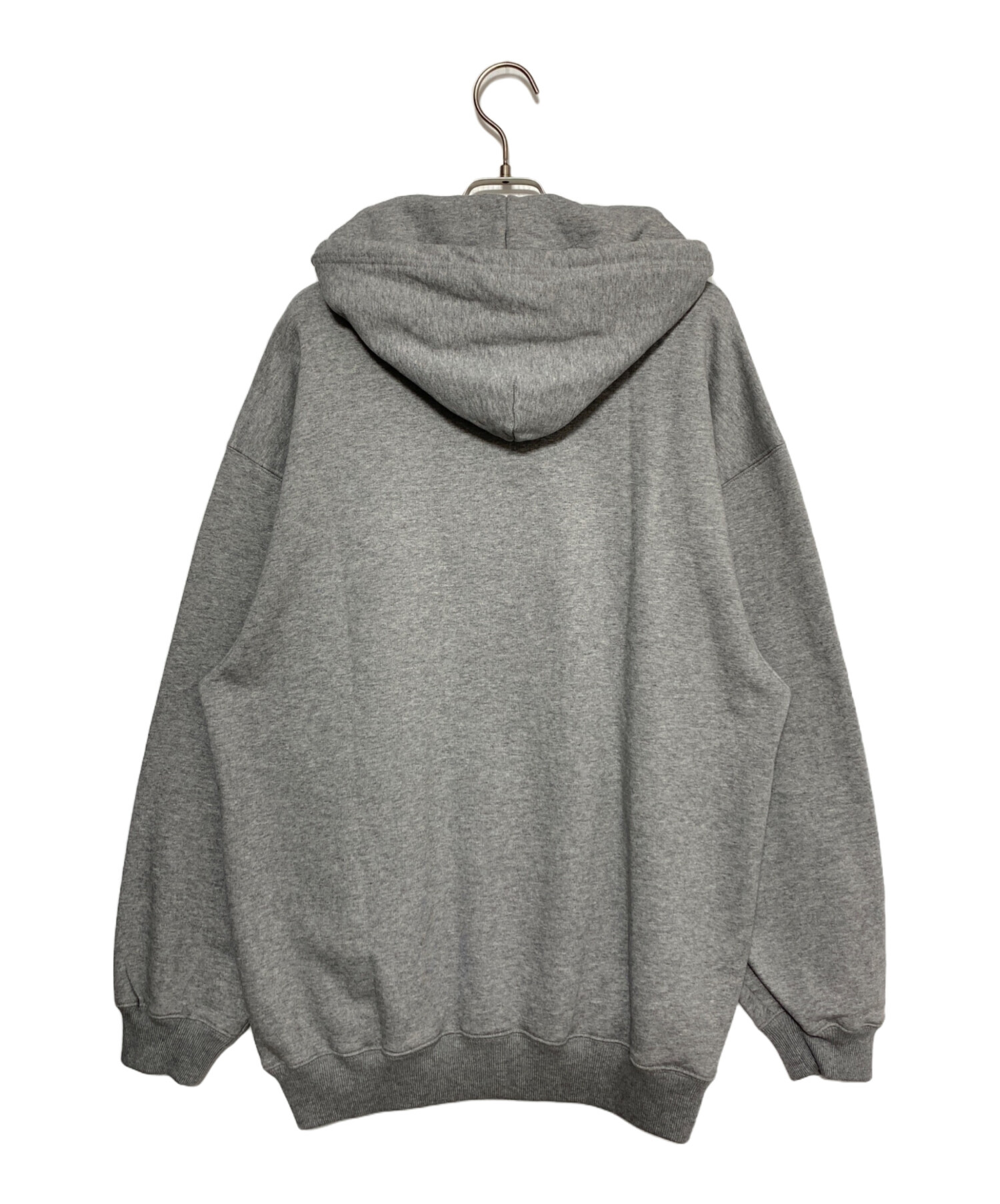中古・古着通販】BALENCIAGA (バレンシアガ) ロゴパーカー グレー 