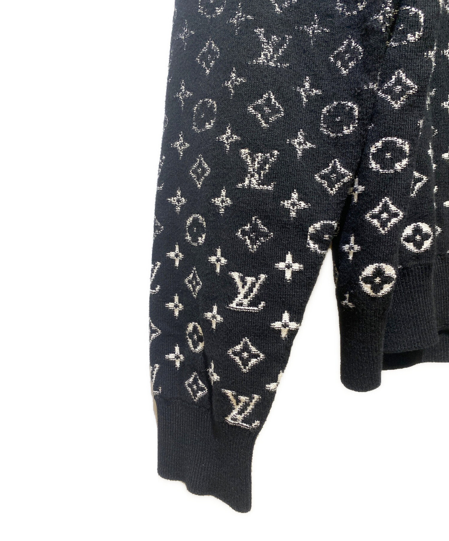 ルイヴィトン 21AW グラディエント モノグラム 総柄 コットン ニット S 中古・古着通販】LOUIS VUITTON (ルイ ヴィトン) 21AW モノグラム