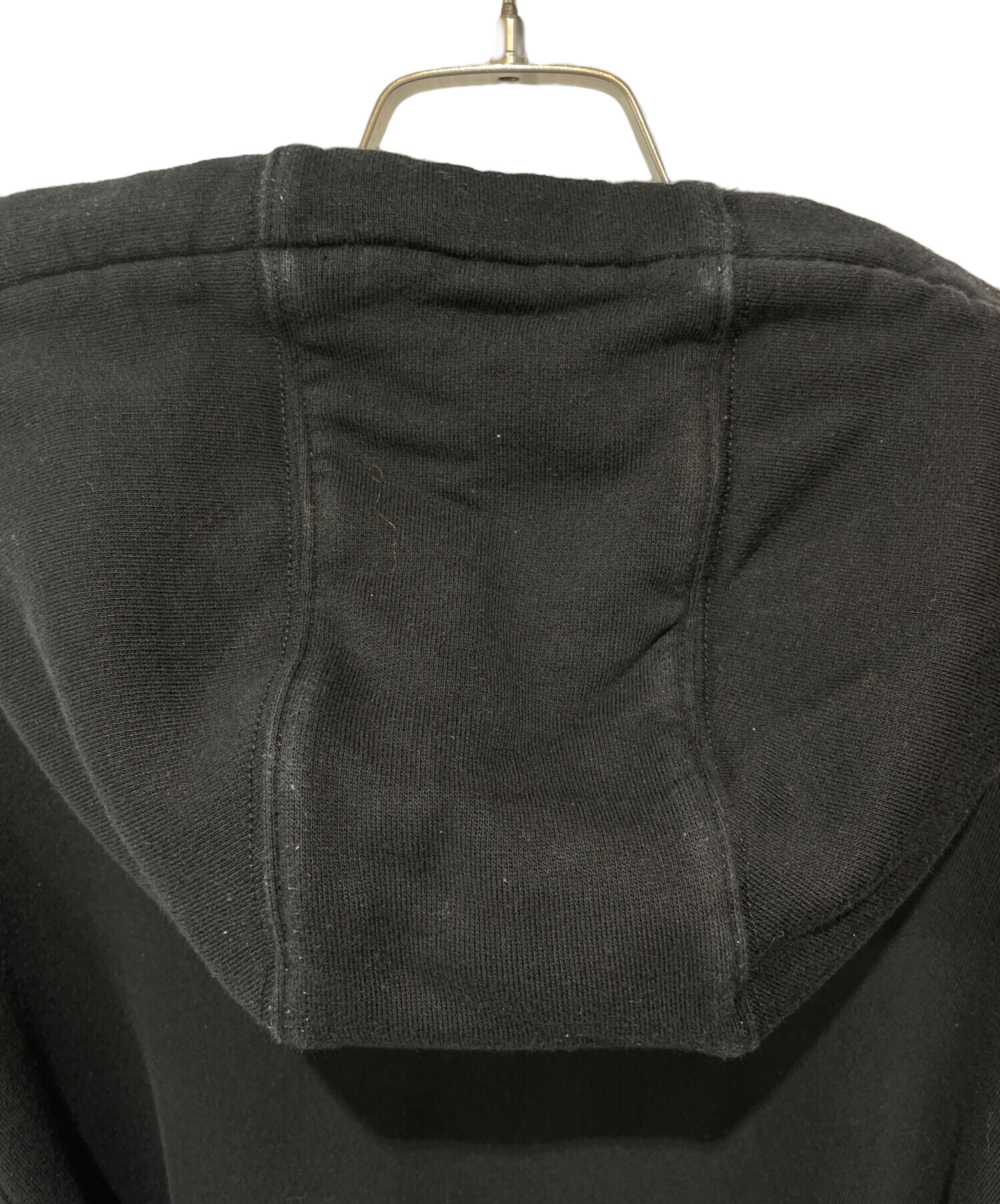 中古・古着通販】BURBERRY (バーバリー) ロゴパーカー ブラック サイズ 