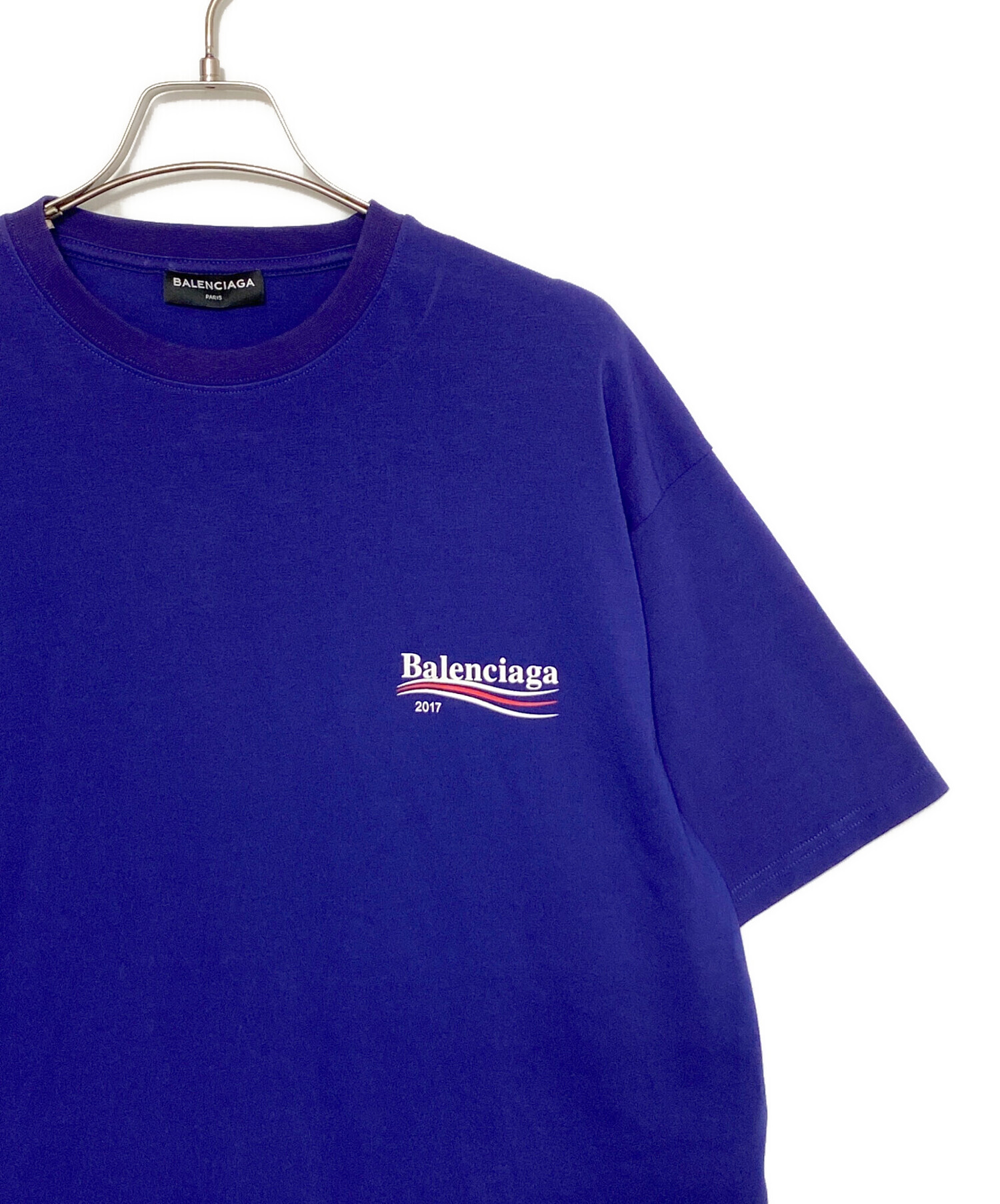 中古・古着通販】BALENCIAGA (バレンシアガ) キャンペーンロゴTシャツ 
