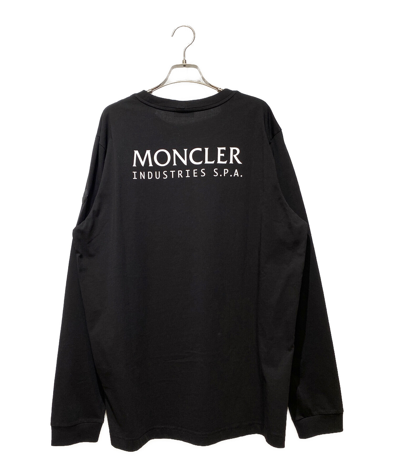 中古・古着通販】MONCLER (モンクレール) ロゴロングスリーブT