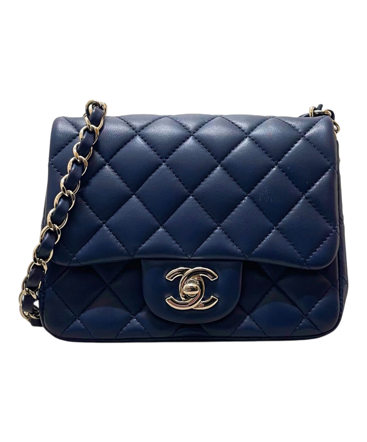 CHANEL シャネル ヴィンテージ チェーンバッグ ミニマトラッセ　ショルダー CHANEL（シャネル） ミニ マトラッセ ハート チェーンショルダーバッグ