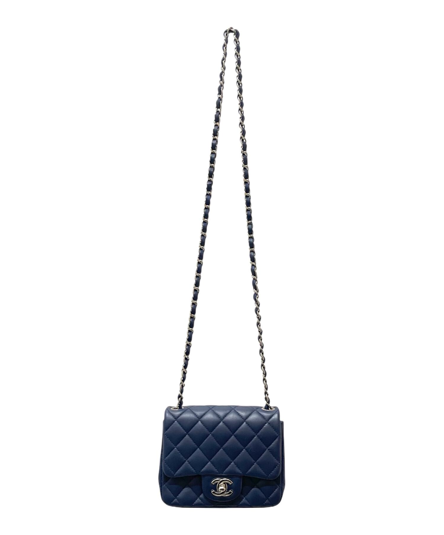 ☆CHANEL☆ マトラッセ チェーン ショルダーバッグ 中古・古着通販】CHANEL (シャネル) ミニマトラッセチェーンショルダー