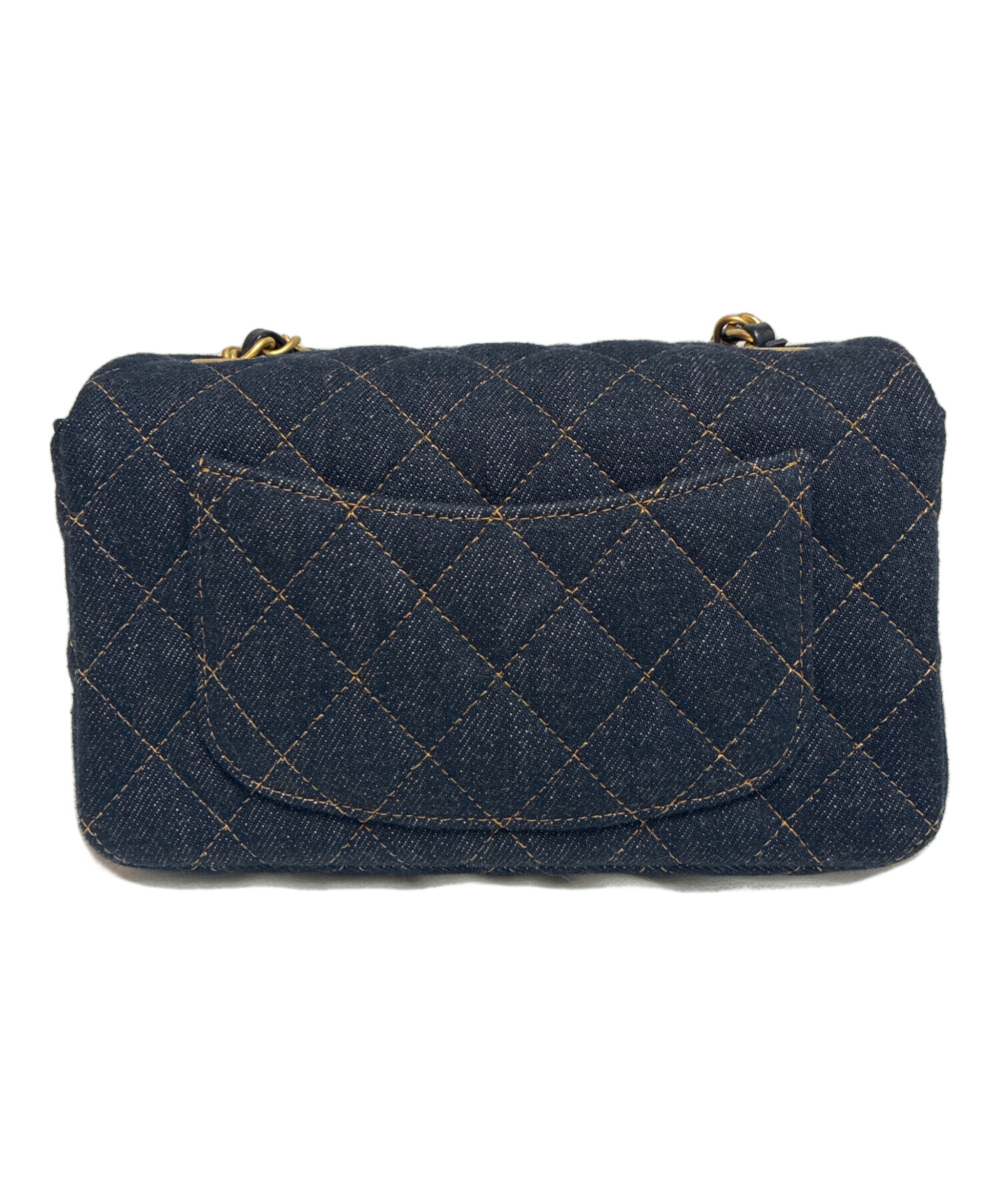 中古・古着通販】CHANEL (シャネル) デニムマトラッセチェーン