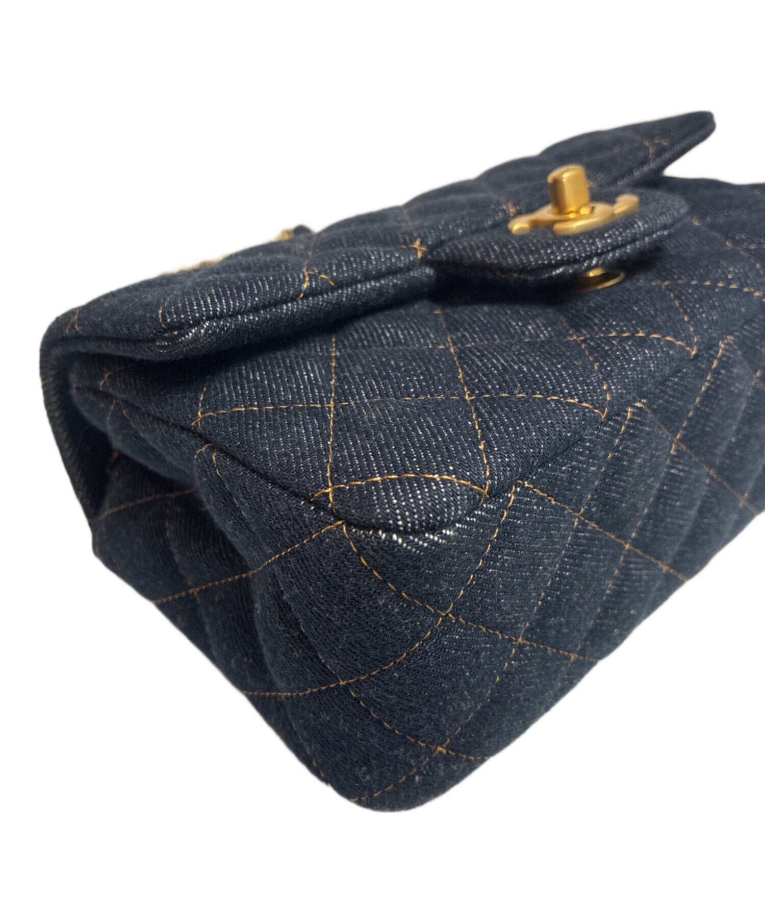 中古・古着通販】CHANEL (シャネル) デニムマトラッセチェーン