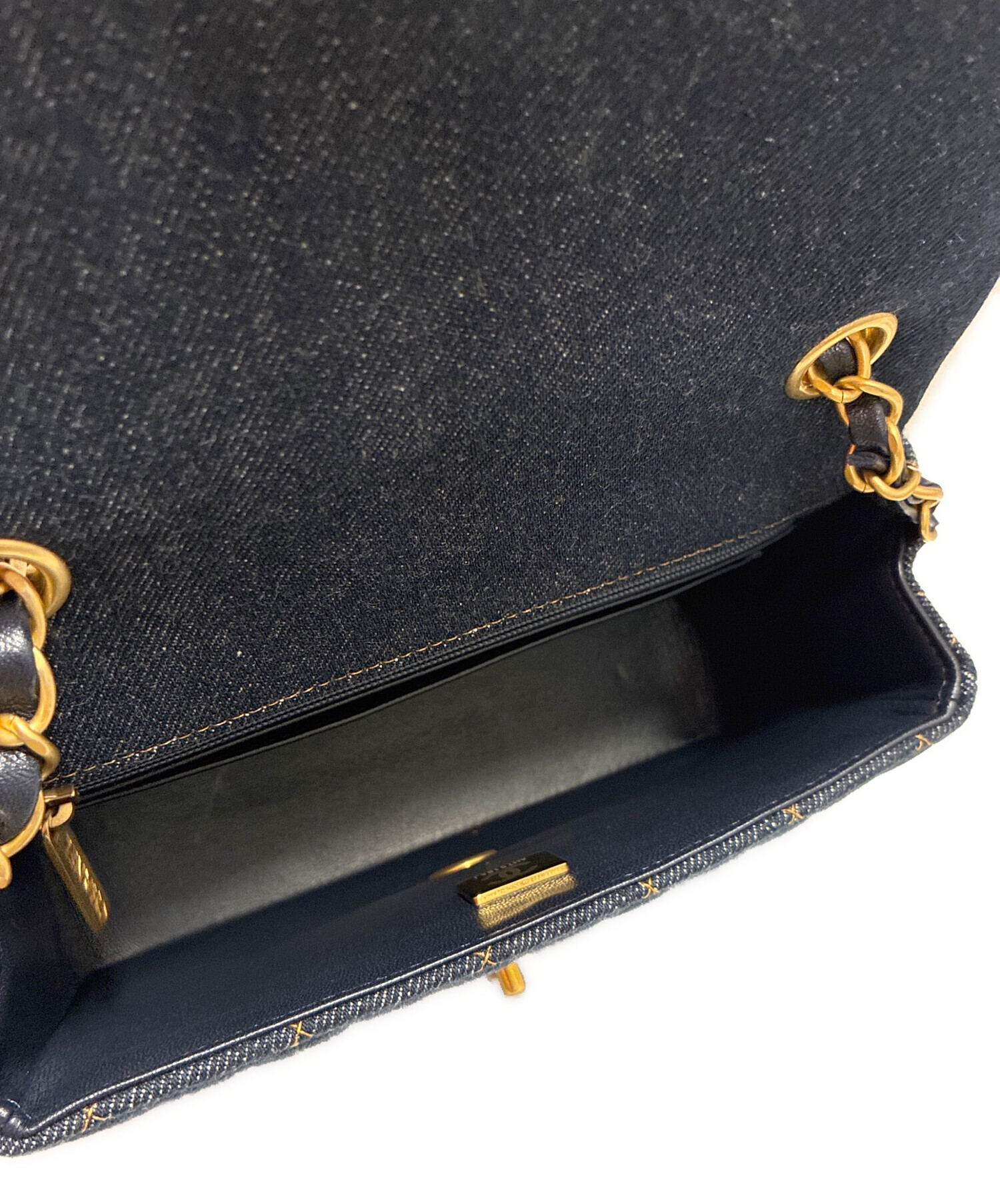 中古・古着通販】CHANEL (シャネル) デニムマトラッセチェーン