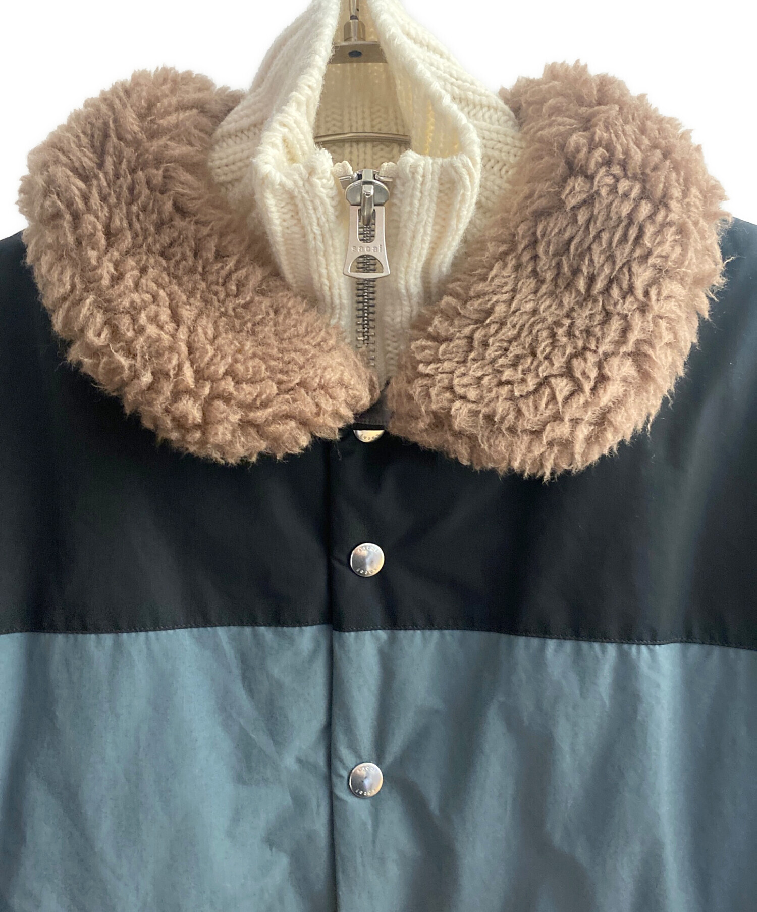 中古・古着通販】sacai (サカイ) 22AW レイヤードニット サイズ:2