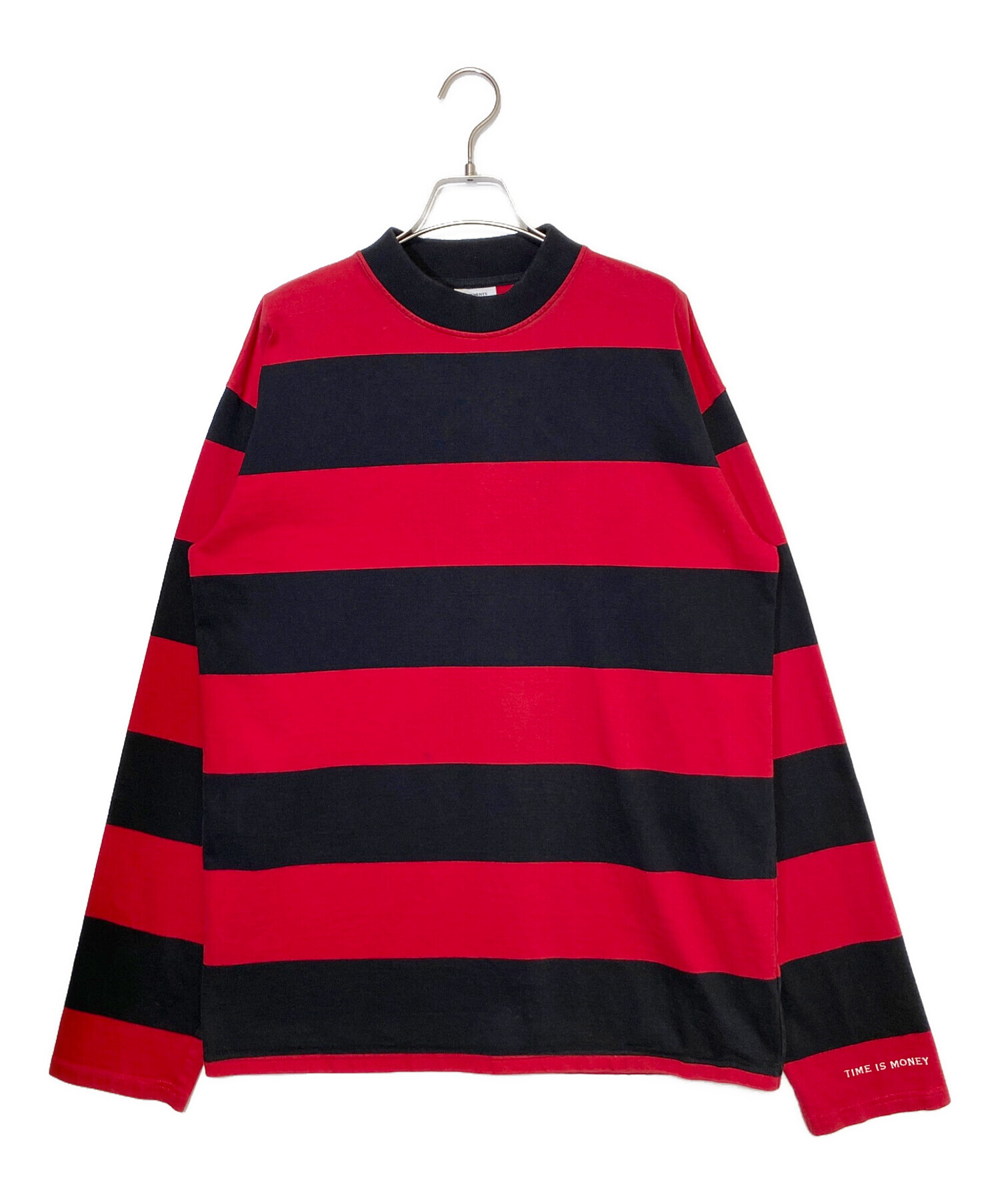 中古・古着通販】VETEMENTS (ヴェトモン) ボーダーカットソー レッド 