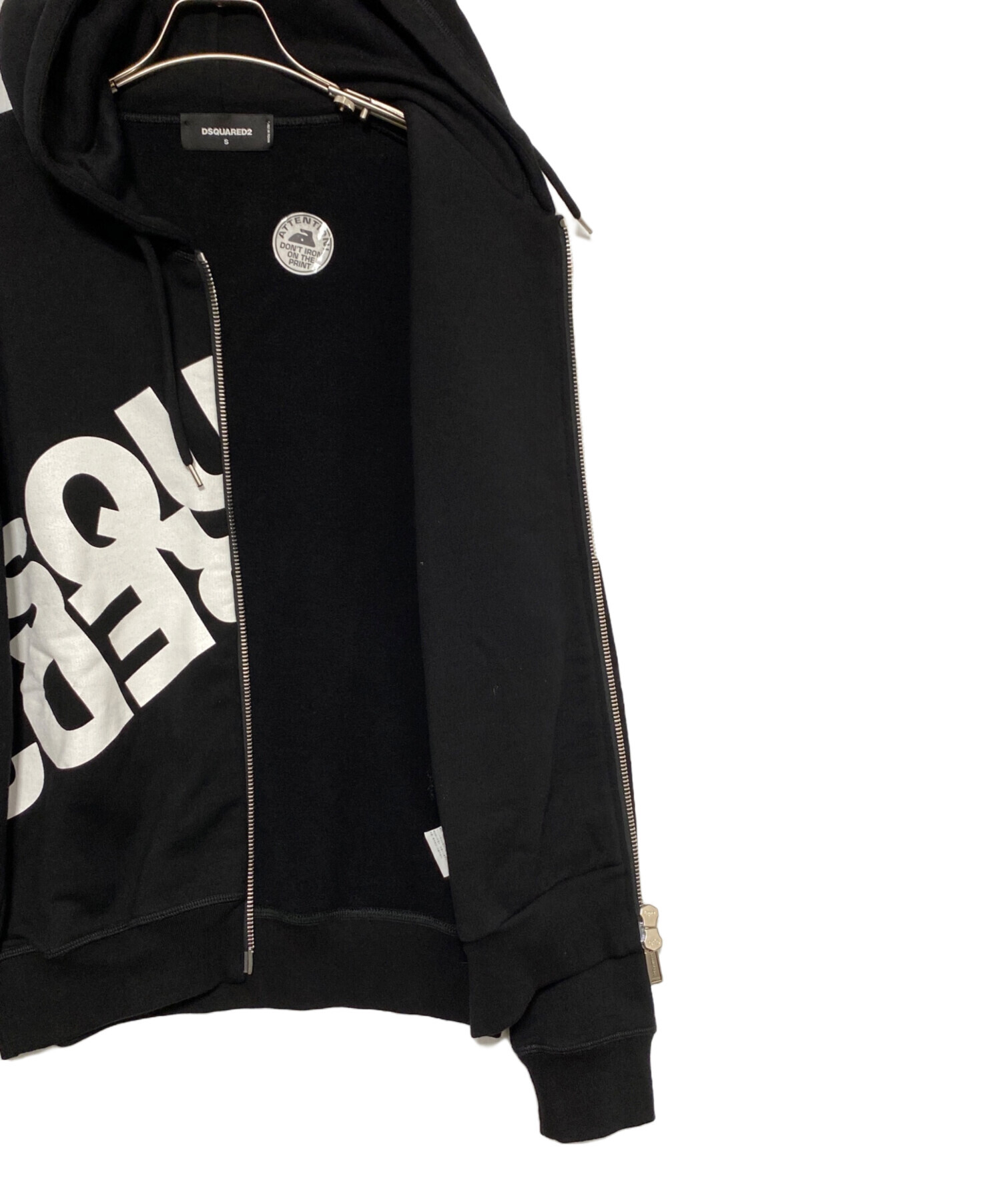 中古・古着通販】DSQUARED2 (ディースクエアード) ミラーロゴジップ 