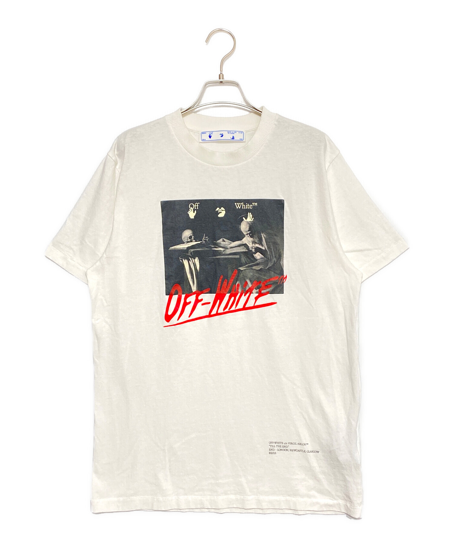 中古・古着通販】OFFWHITE (オフホワイト) フォトTシャツ ホワイト 